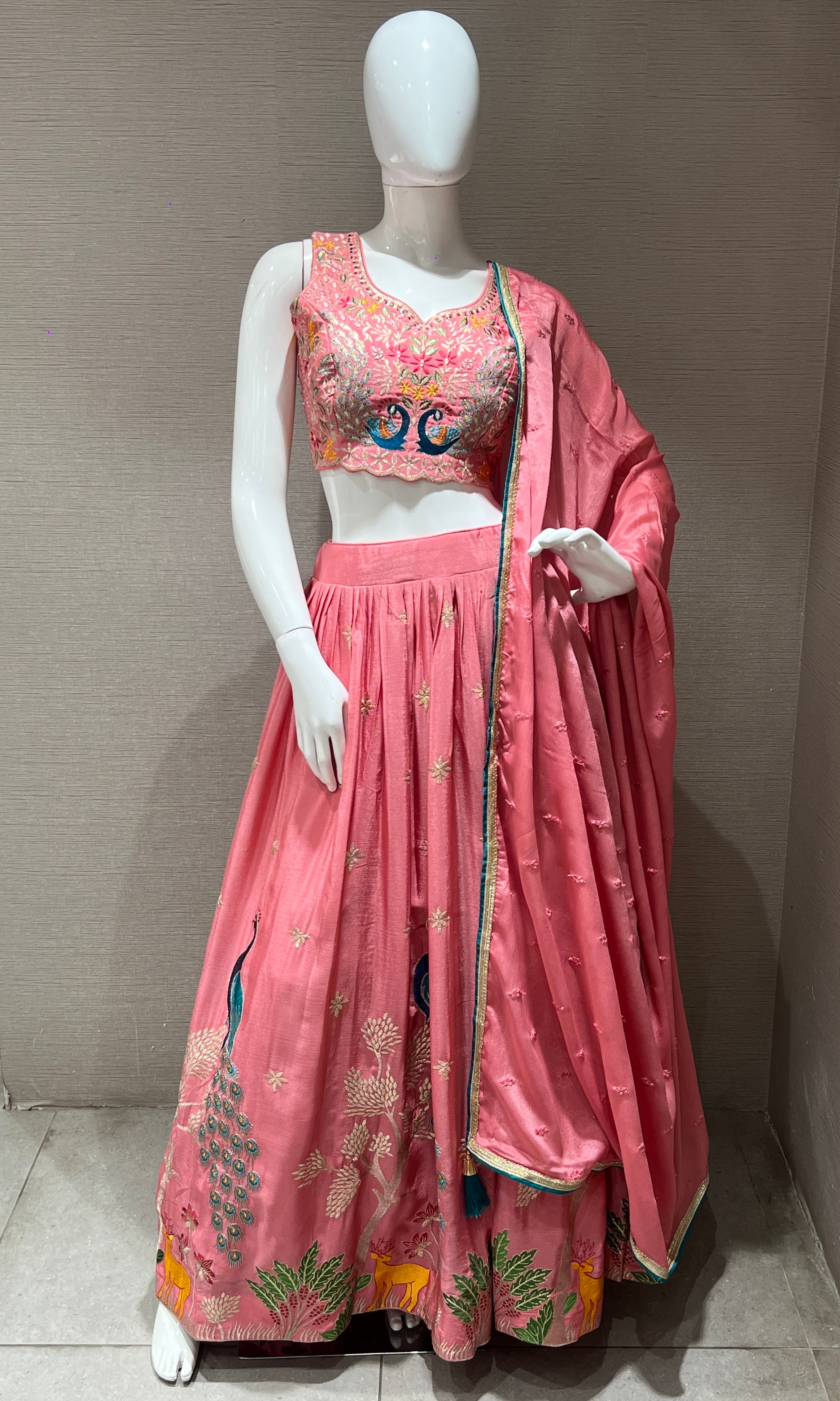 Pink Lehenga