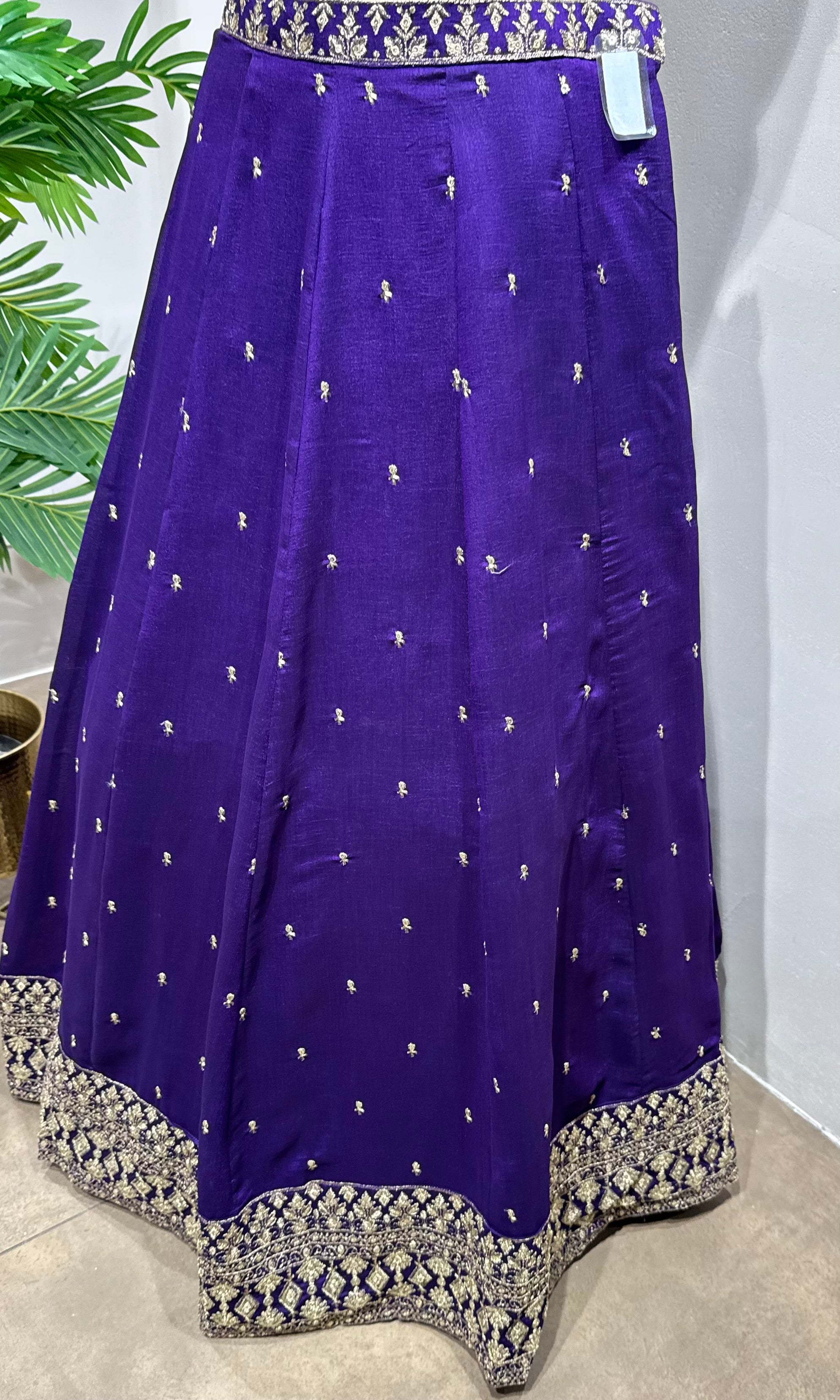 Purple elegant Lehenga choli