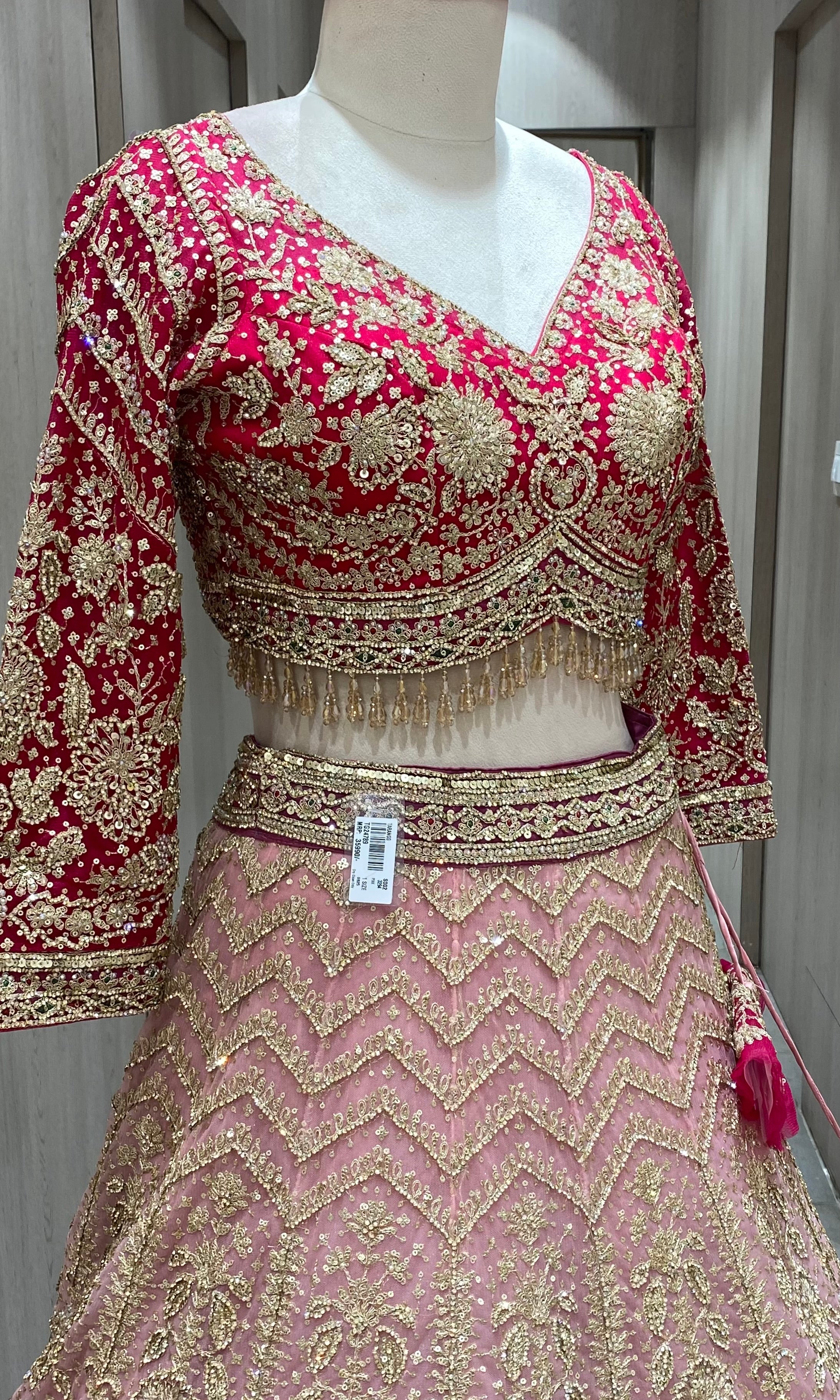Pink Lehenga