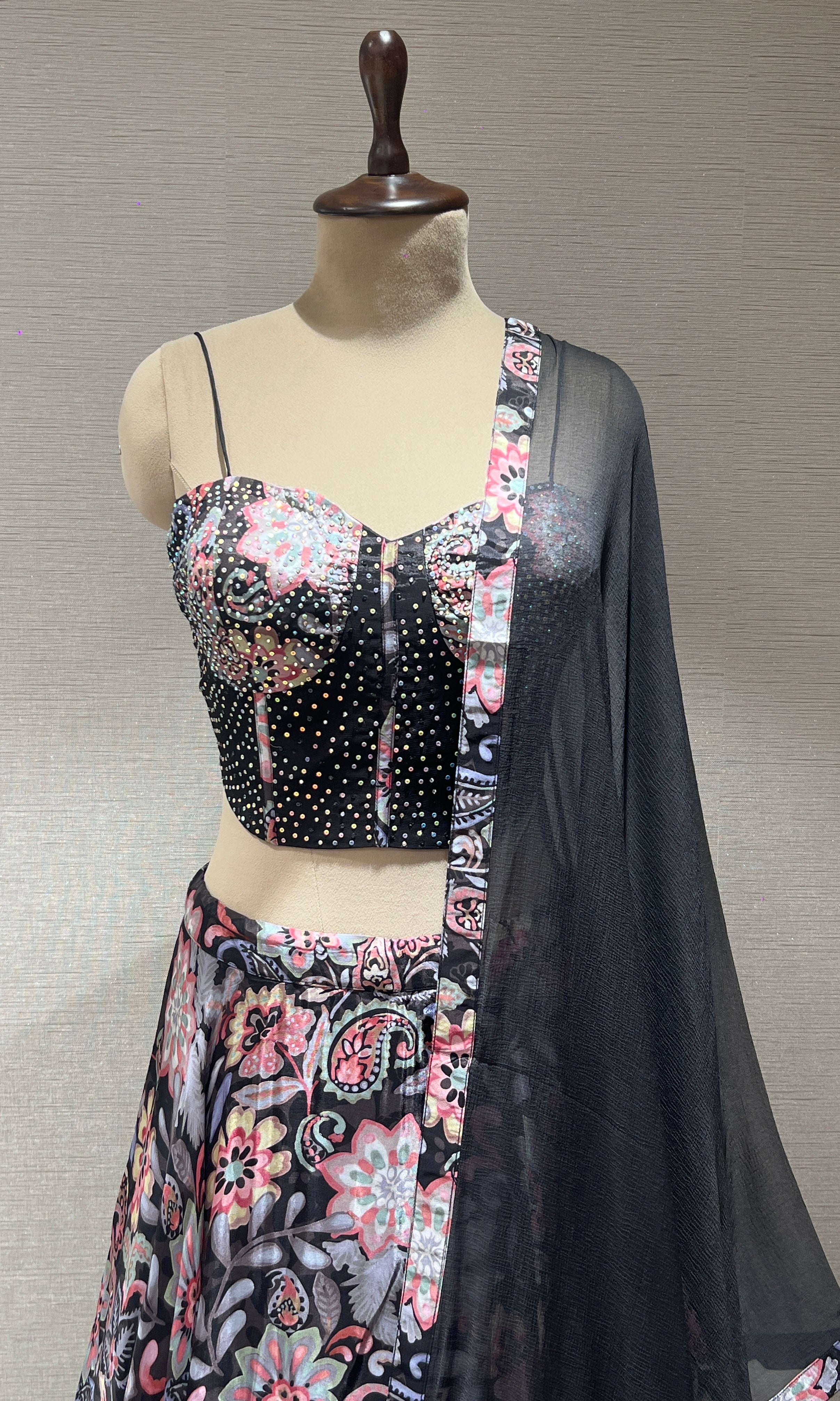 Black Lehenga