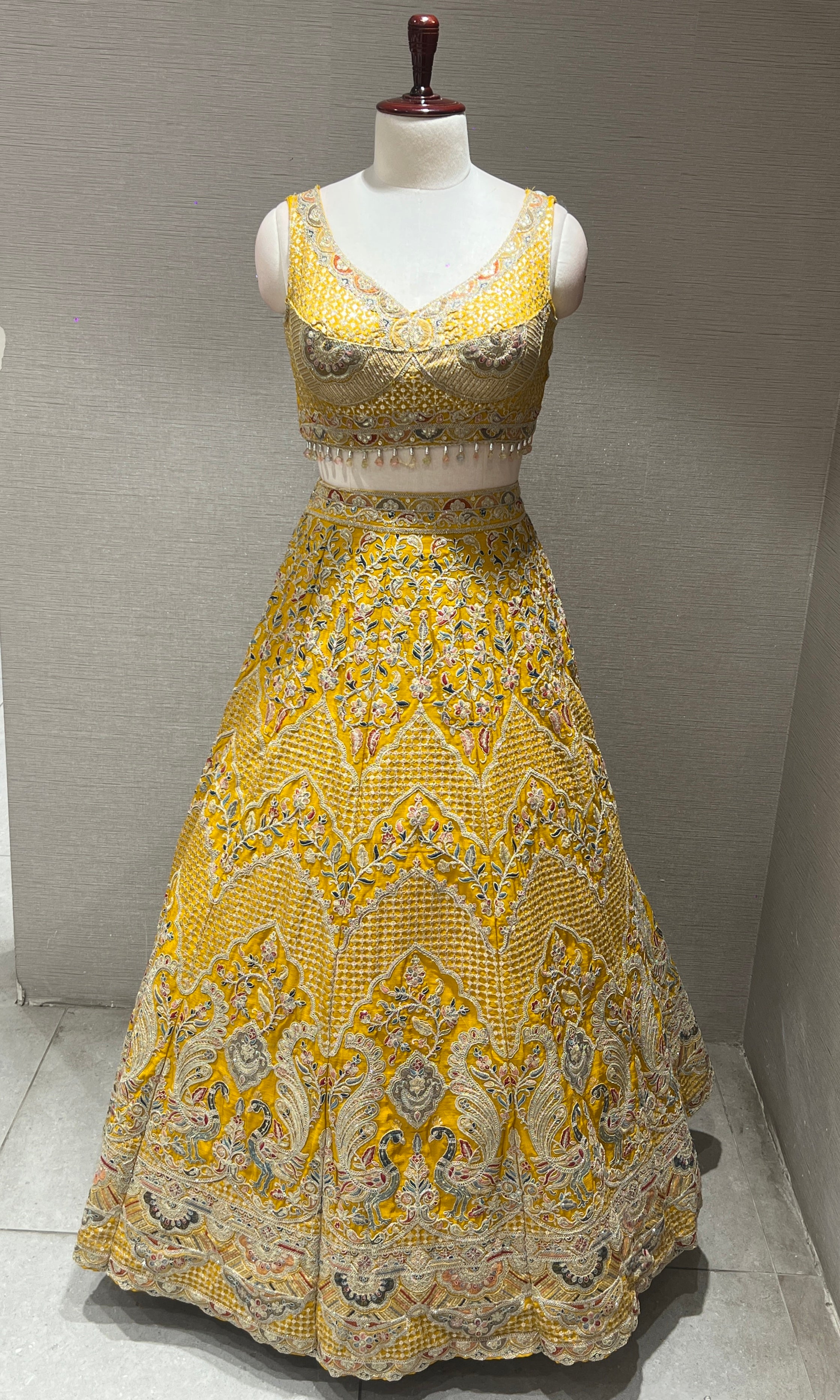 Yellow Lehenga