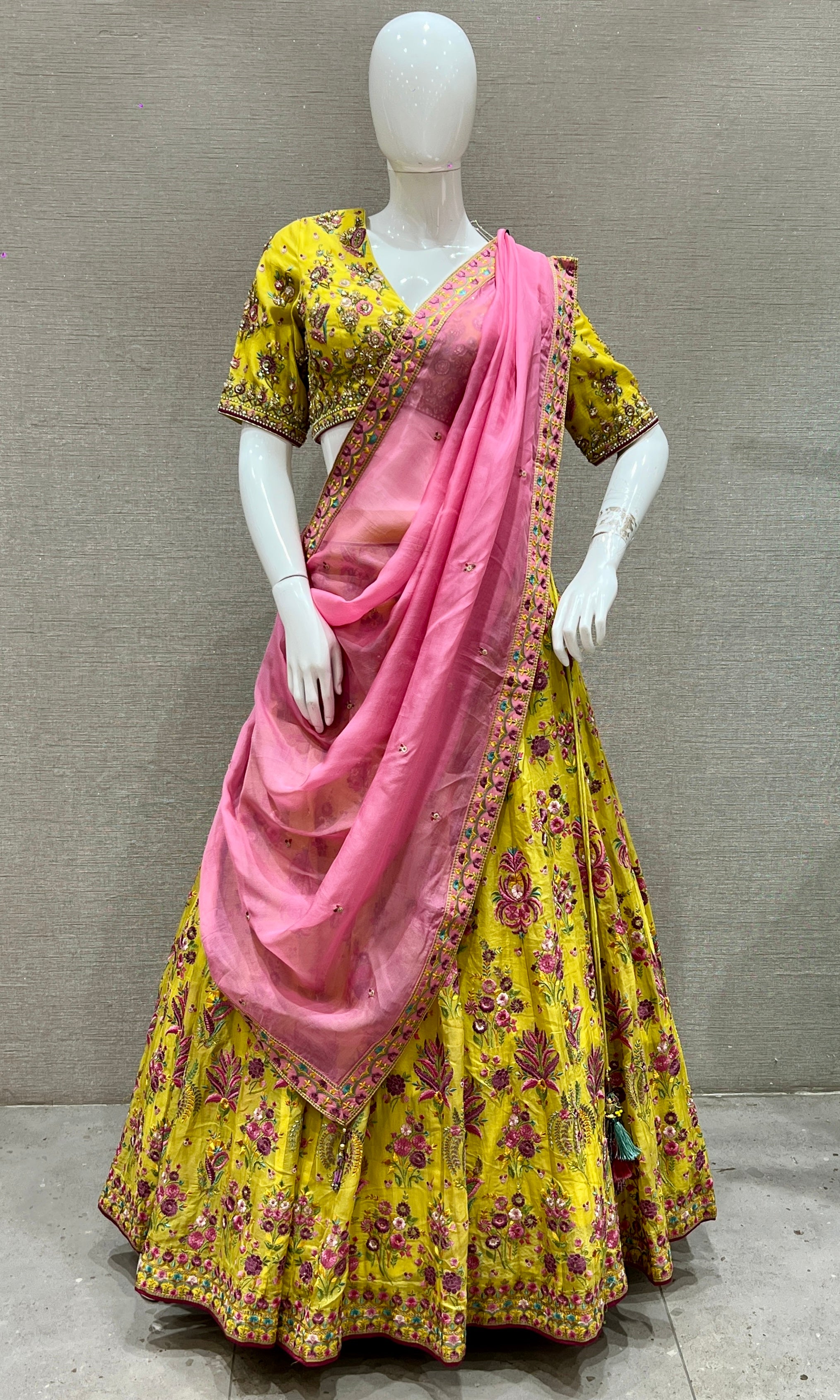 Yellow Lehenga
