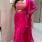 🌺Pink one minute saree🌺 (w)