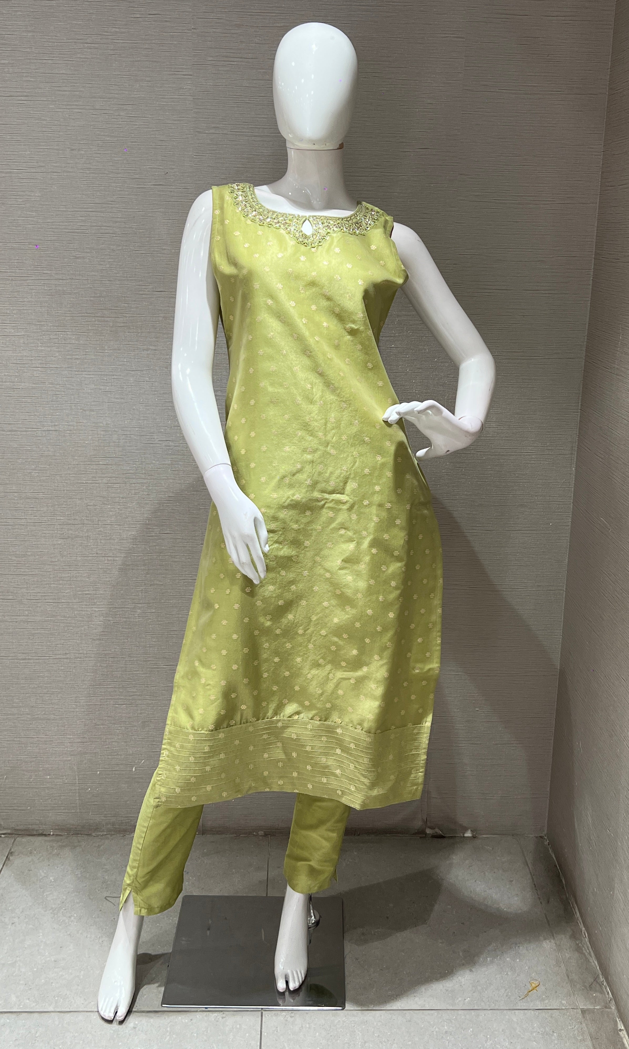 Pista green ETHNIC kurta set