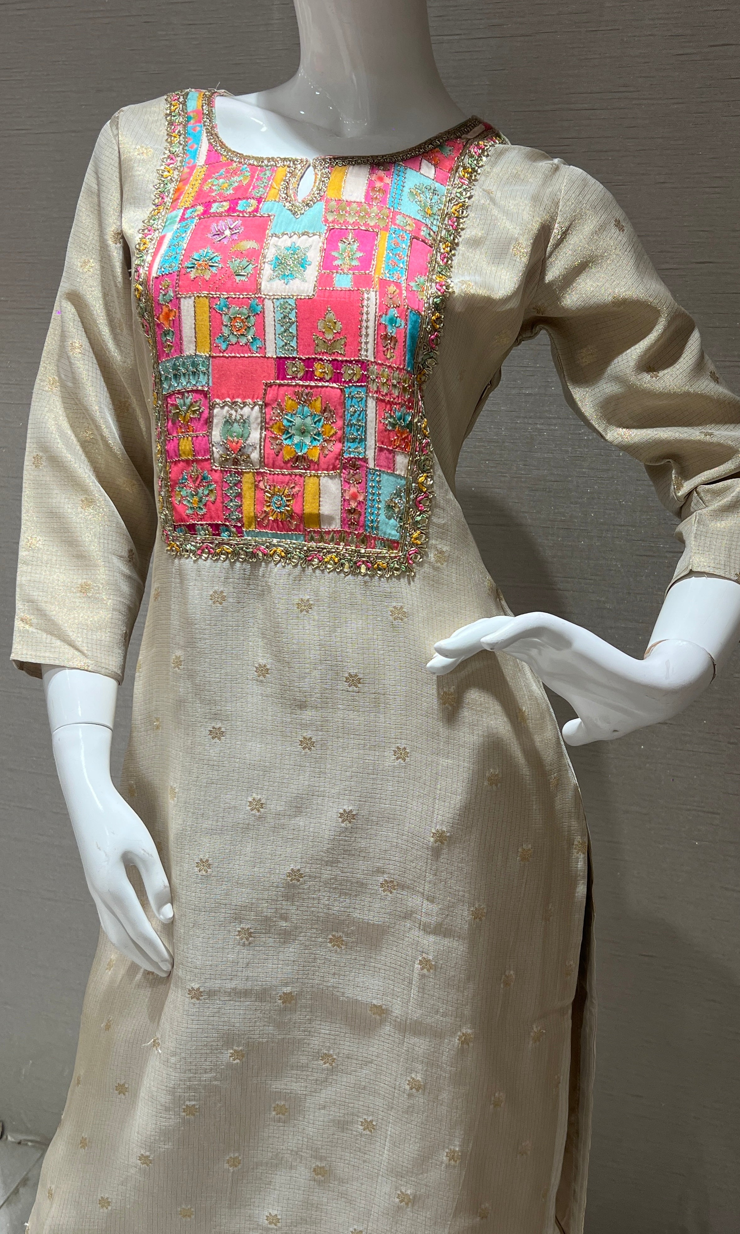 Grey kurta set