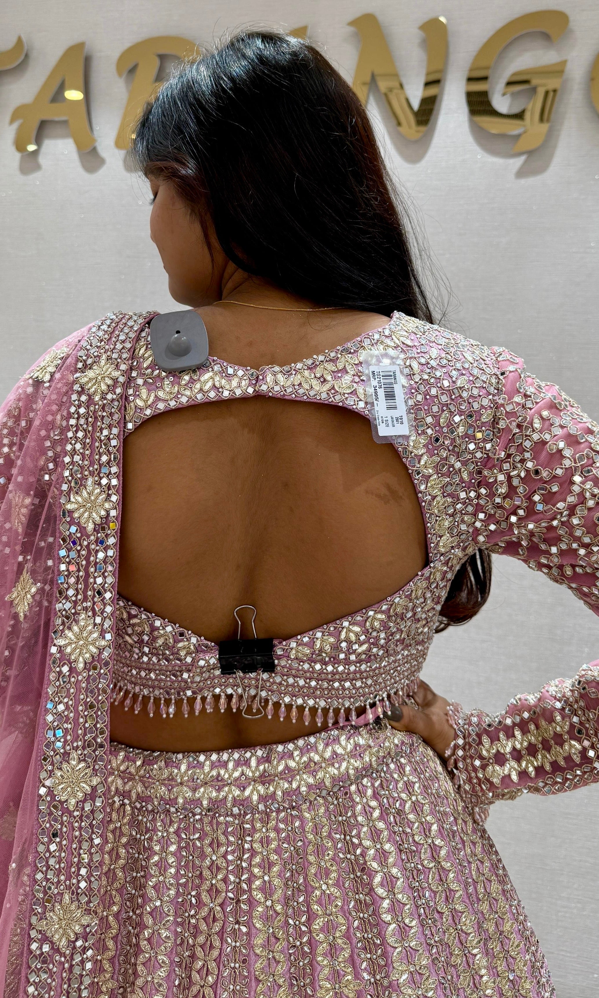 Lavendar Lehenga