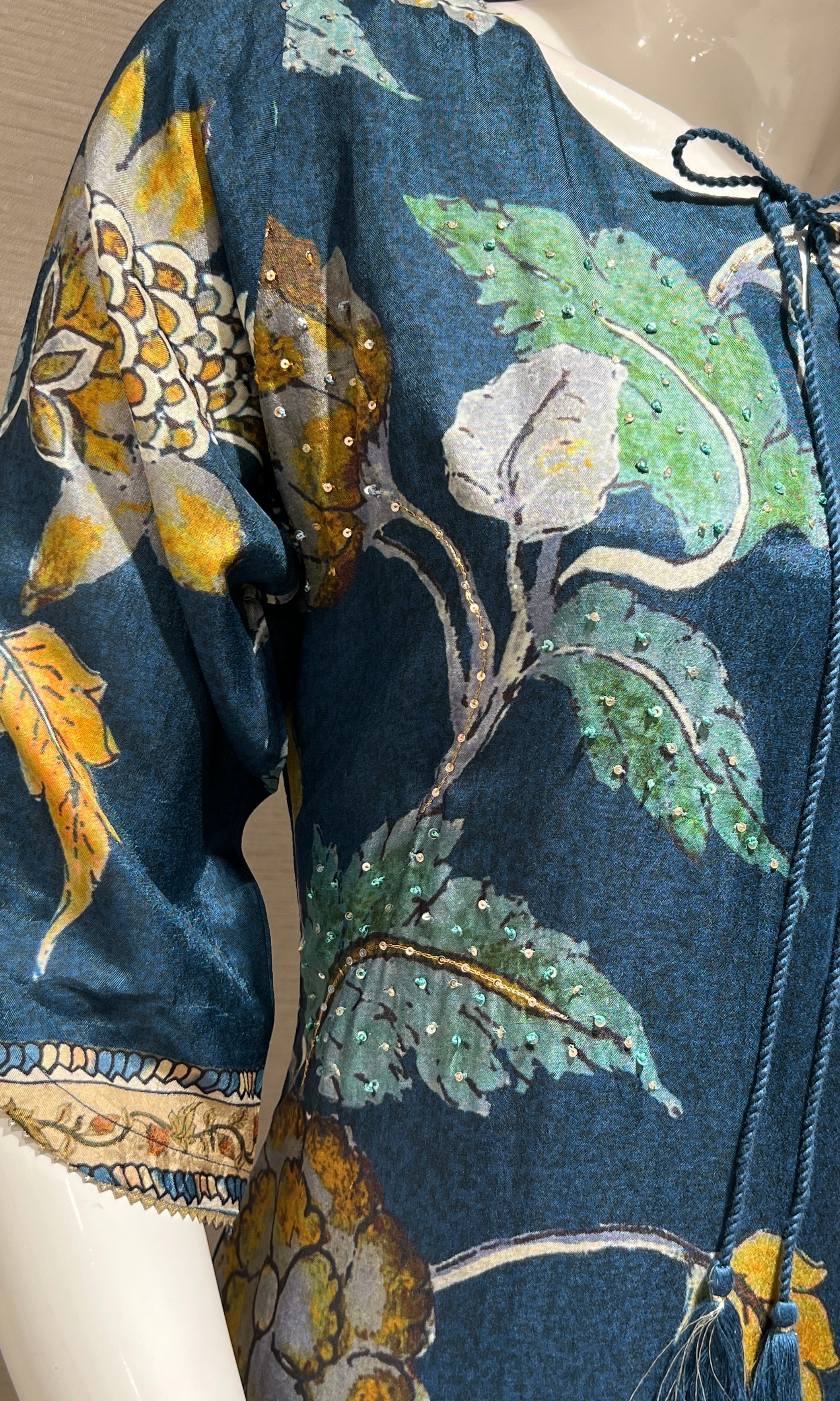 Blue Kurti top