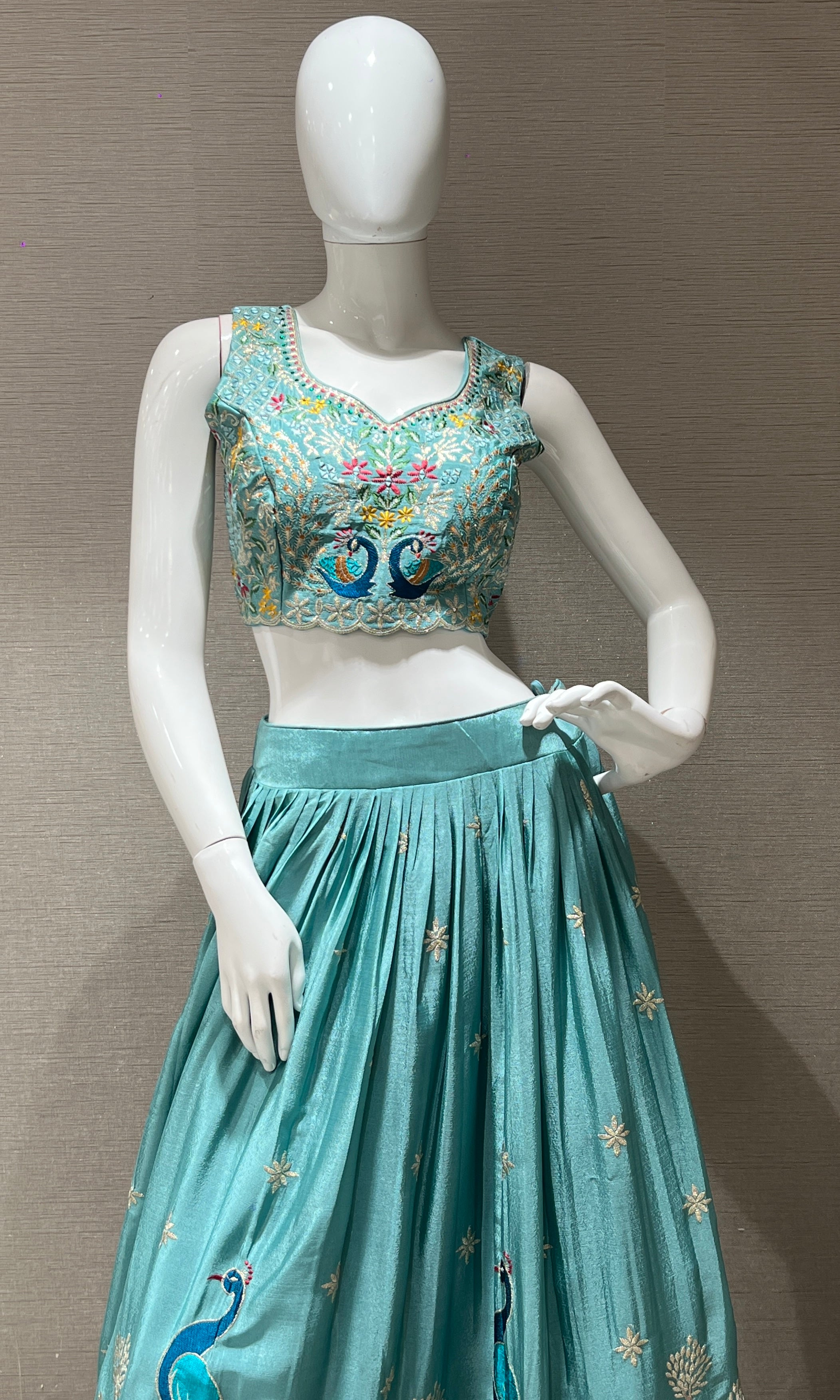 Blue Lehenga