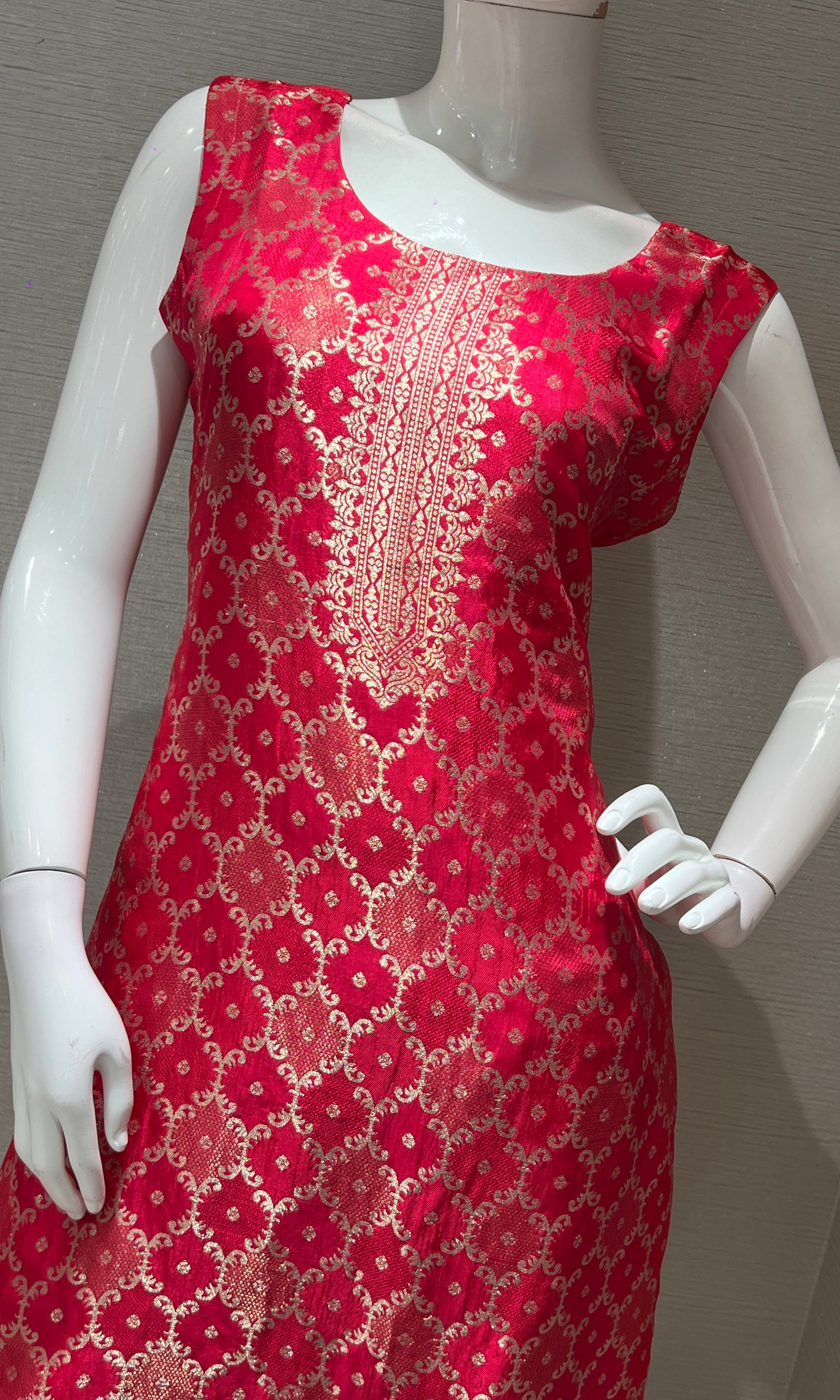 Pink GOLDEN ETHNIC kurta set