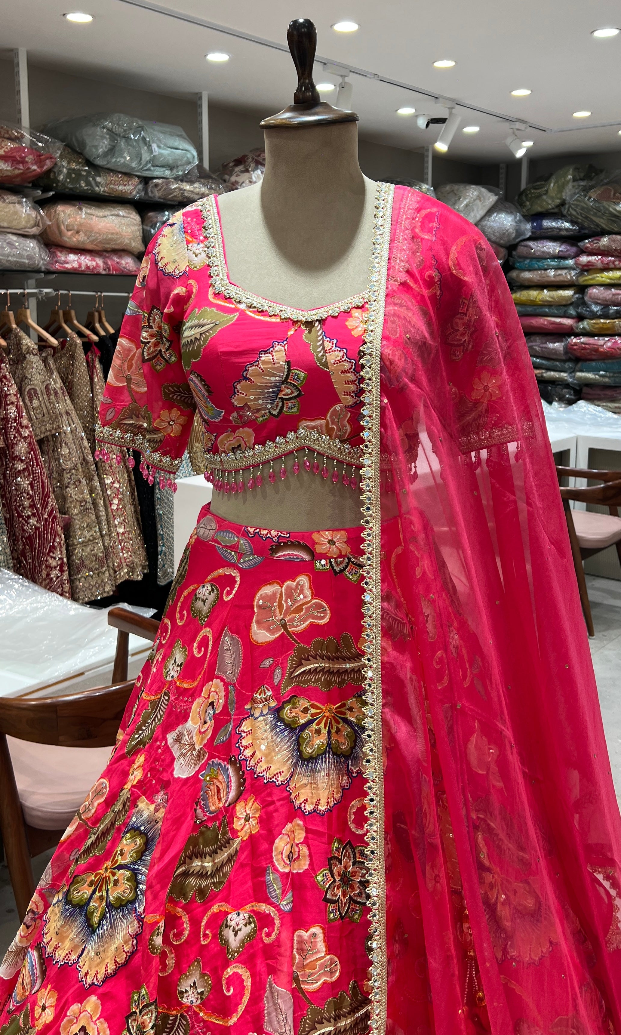 Pink Lehenga