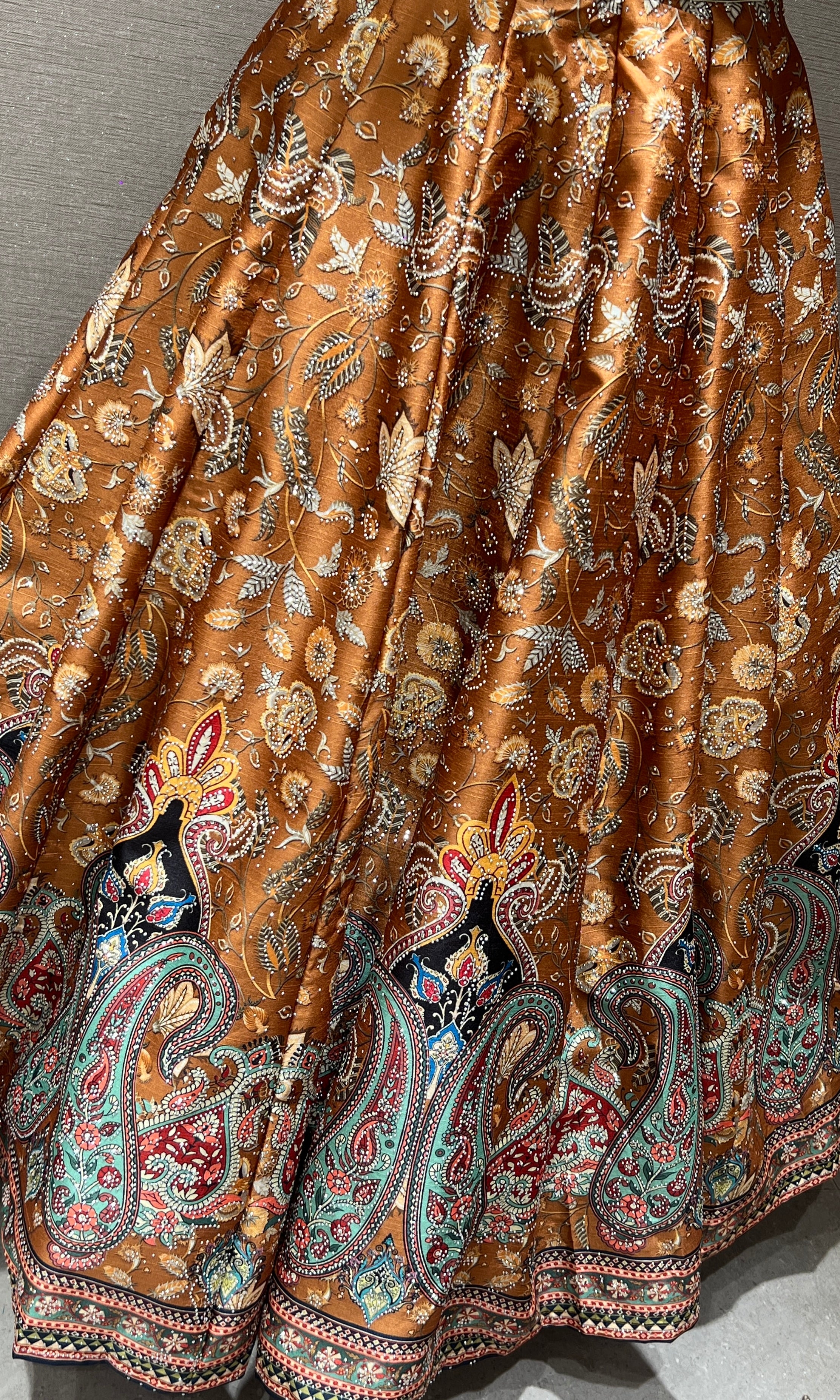 Mustard yellow Lehenga