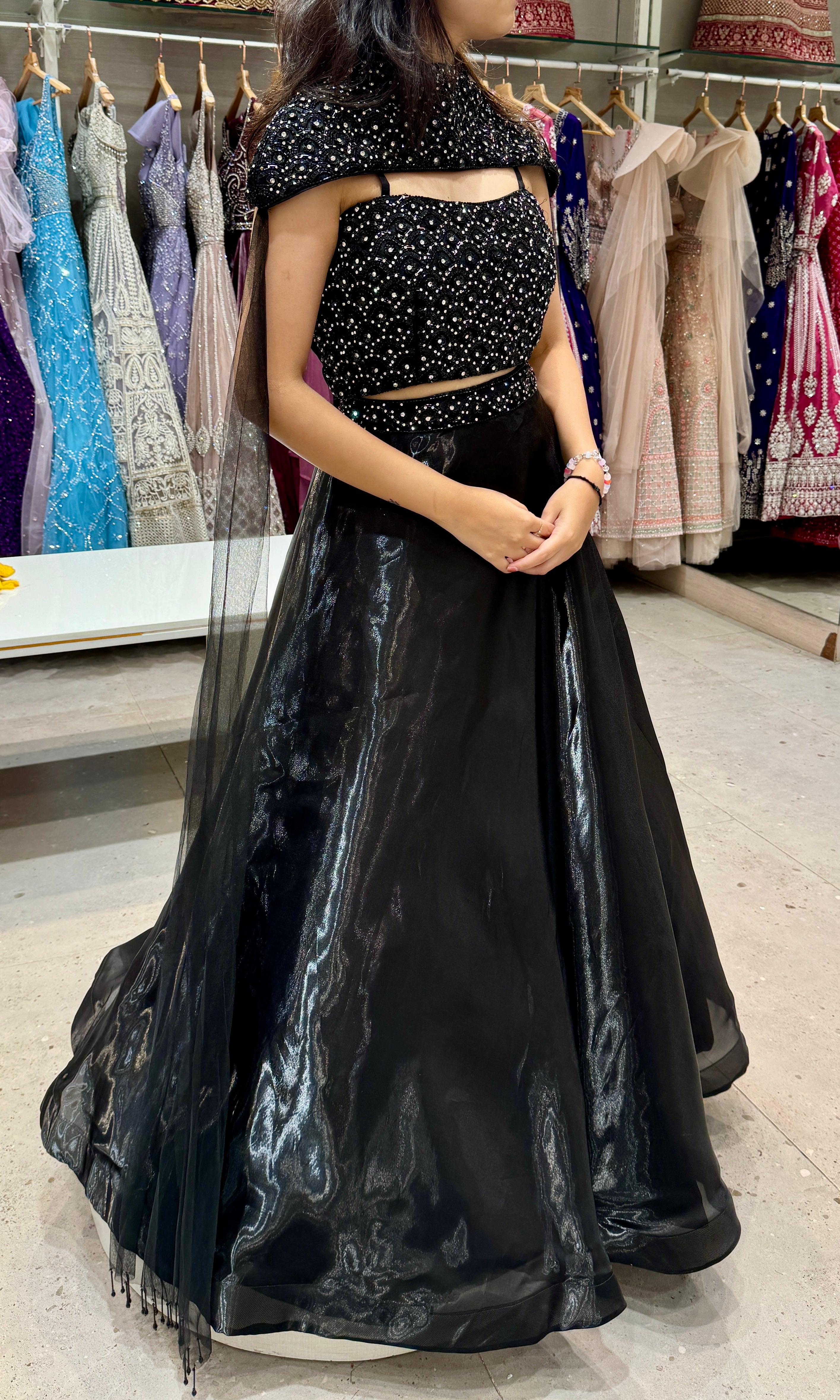 Black Lehenga
