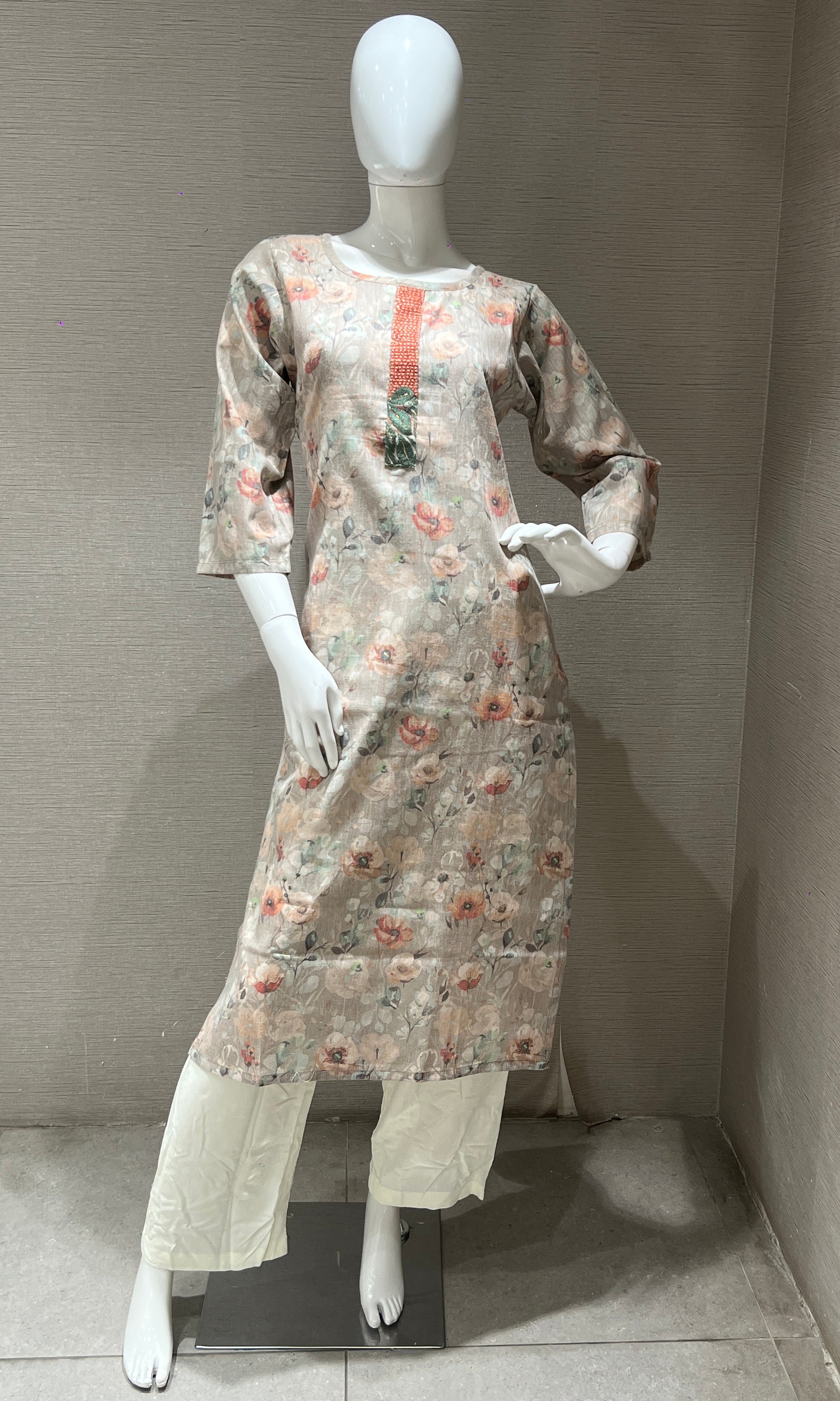Grey kurti