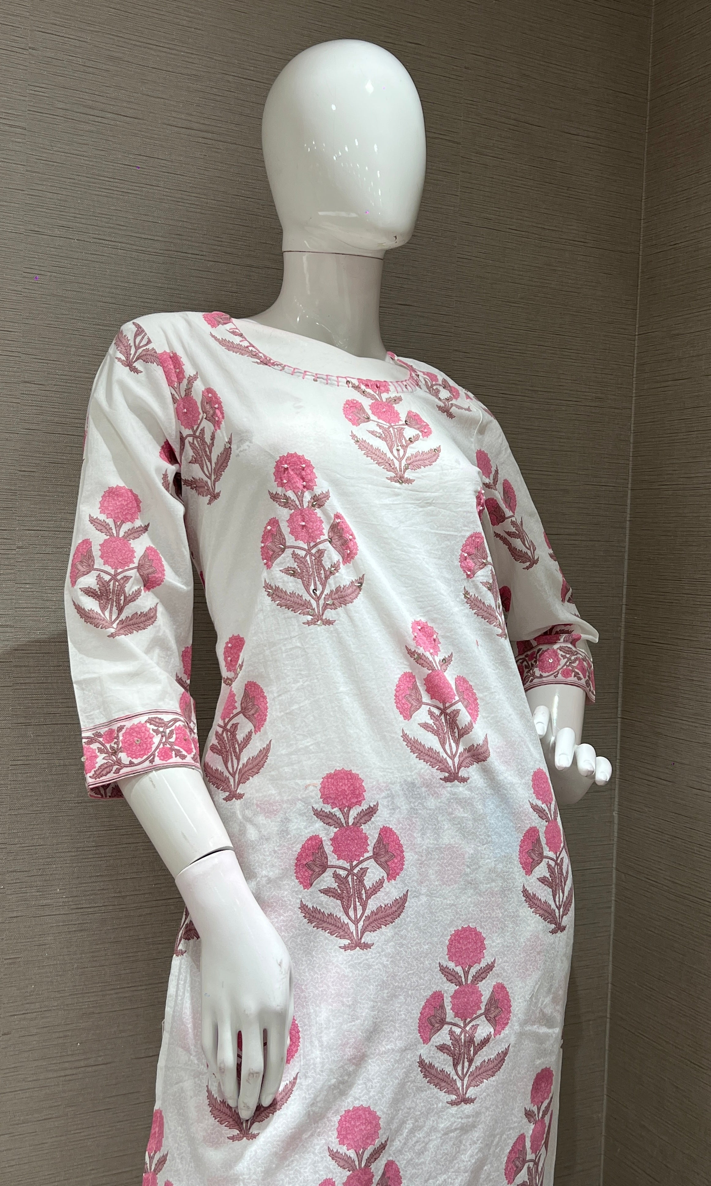 ROSE Pink kurta set