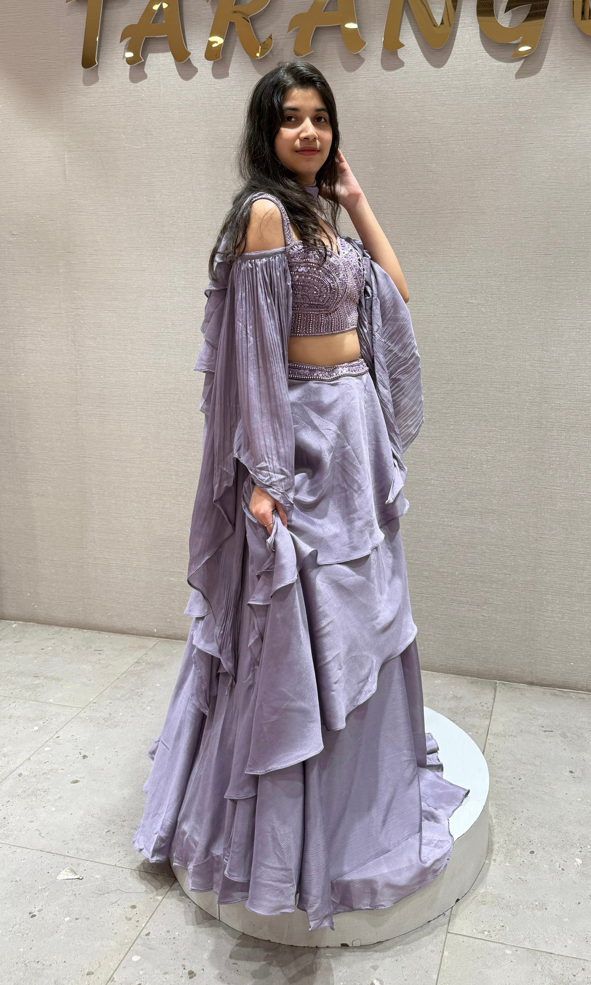 Lilac Lehenga