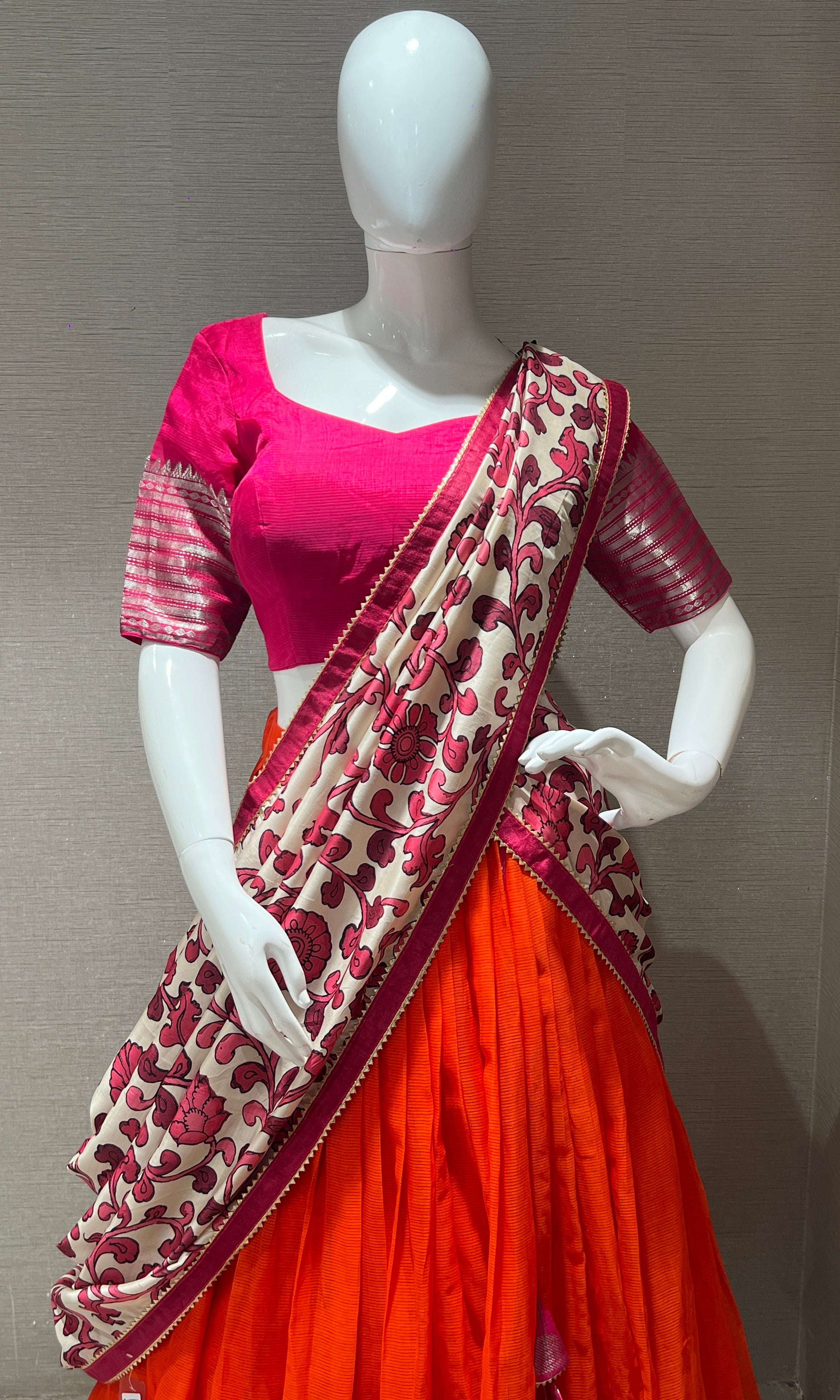 Orange Lehenga