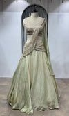 Glam Gold Shimmer Lehenga Set