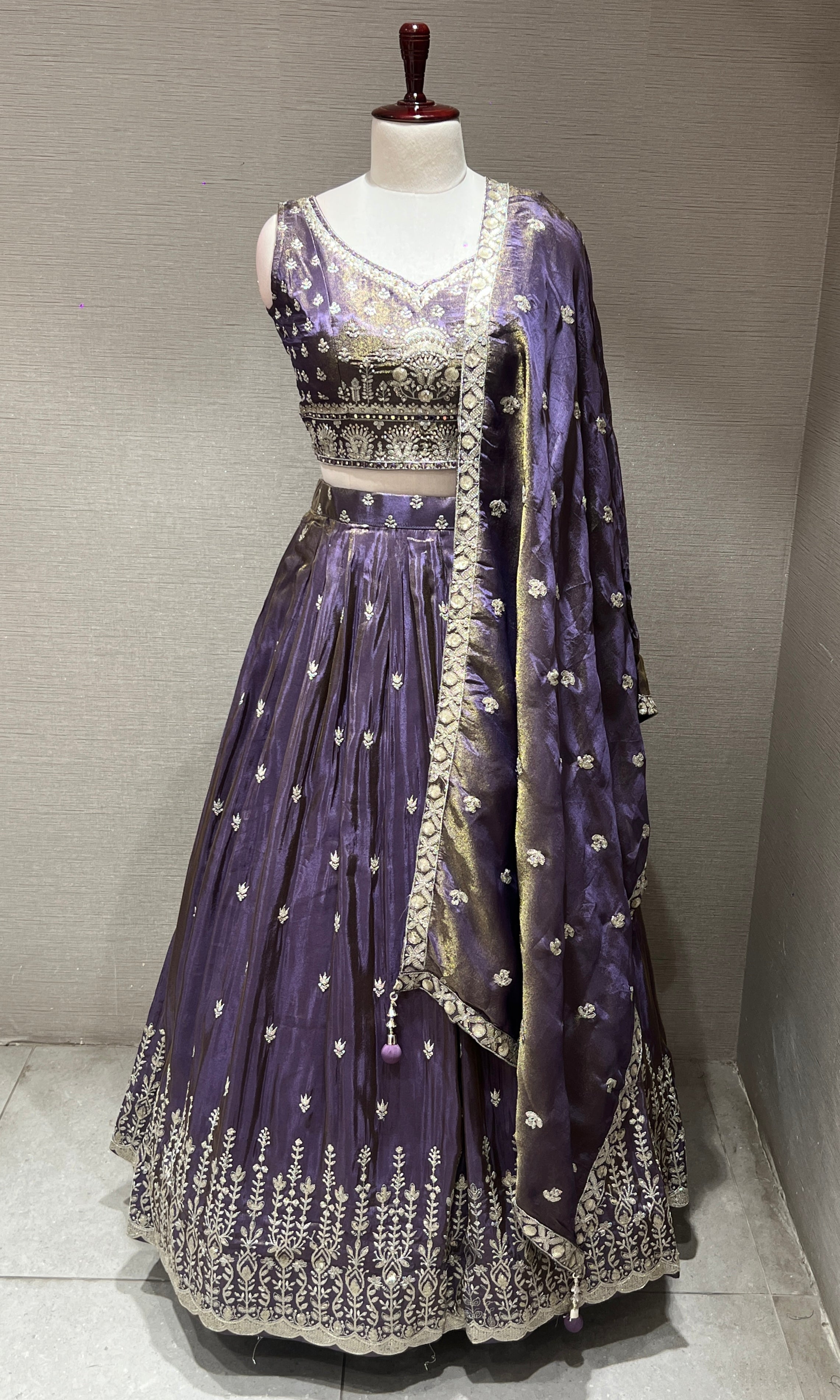 Purple Lehenga