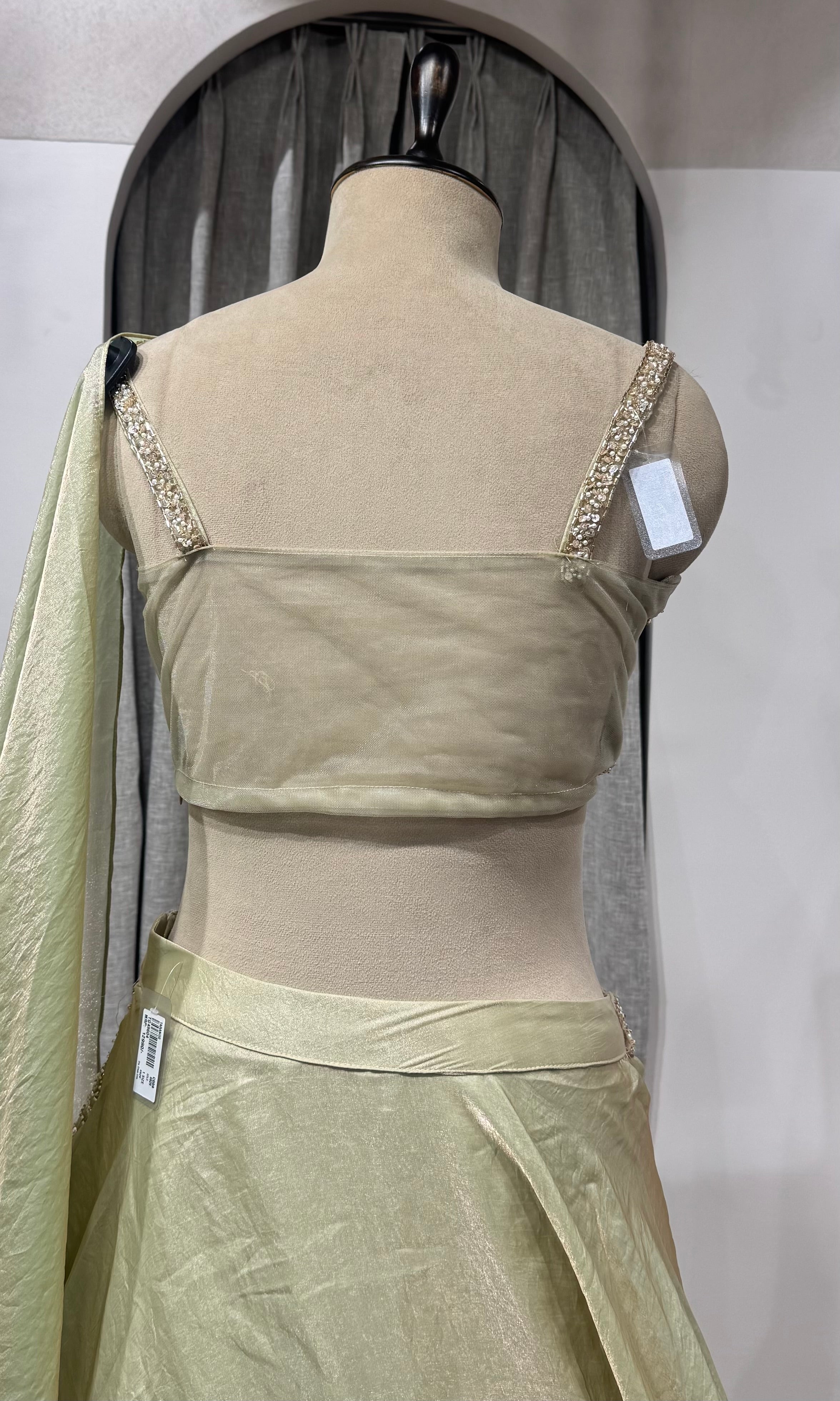 Glam Gold Embroidered Lehenga