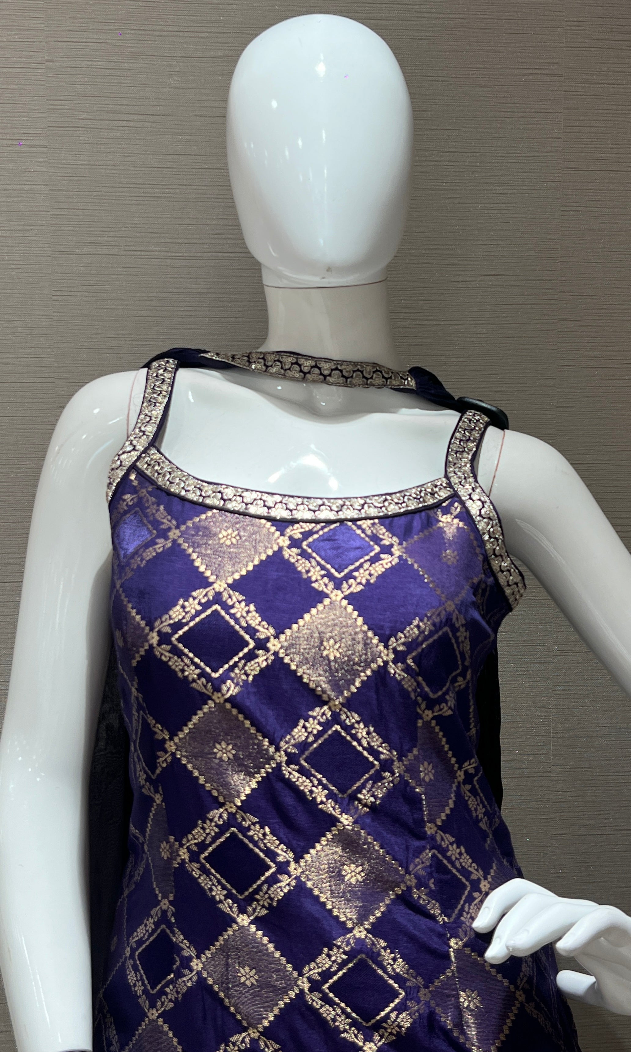 Purple palazzo