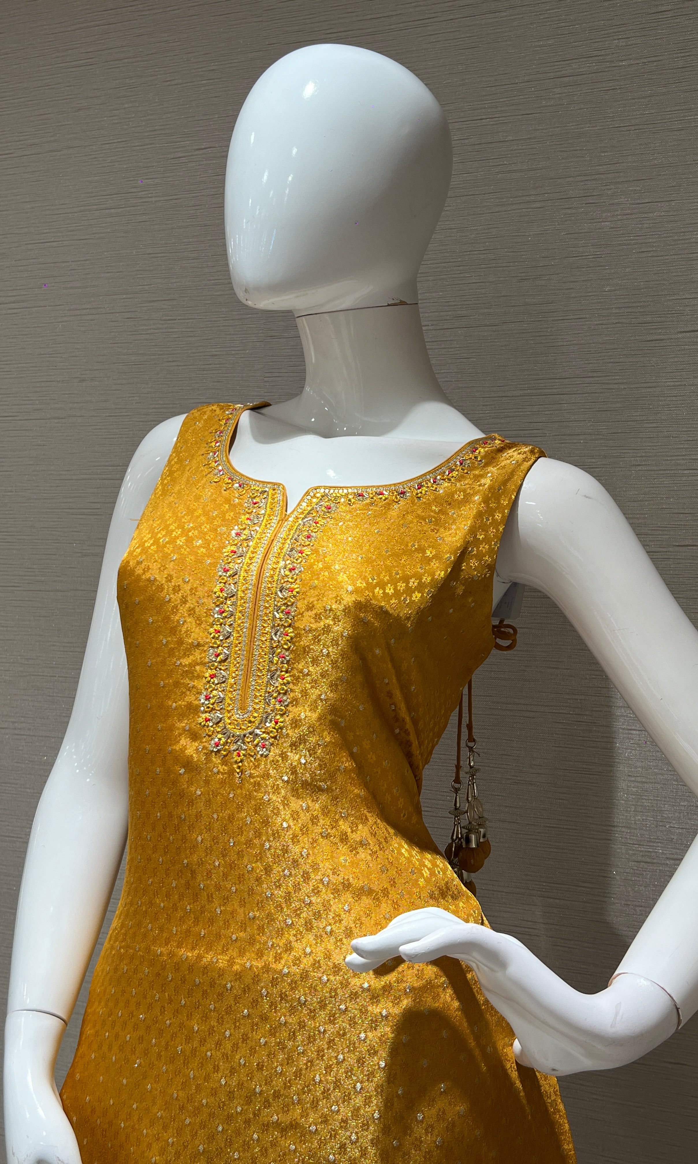 Yellow kurta set