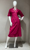 Wine ETHNIC SUMMER DRESS