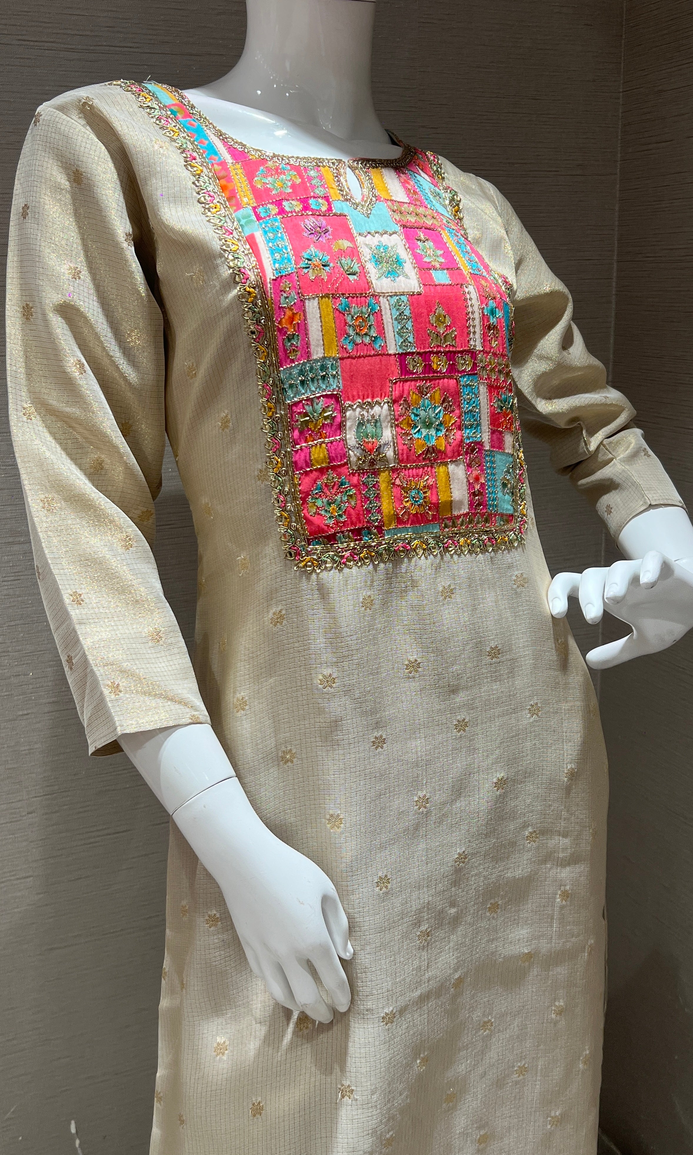 Grey kurta set
