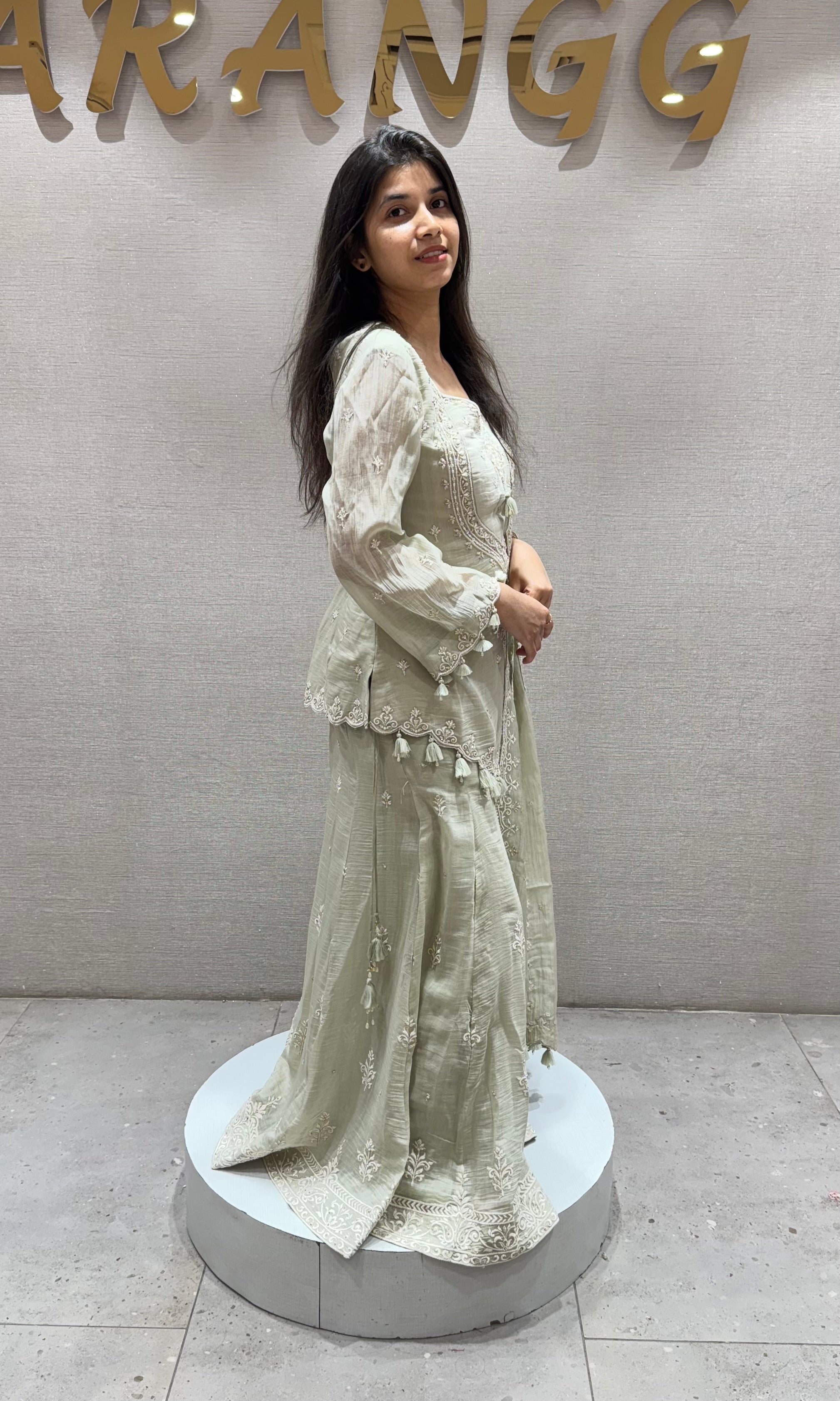 Light Grey PALAZZO Set