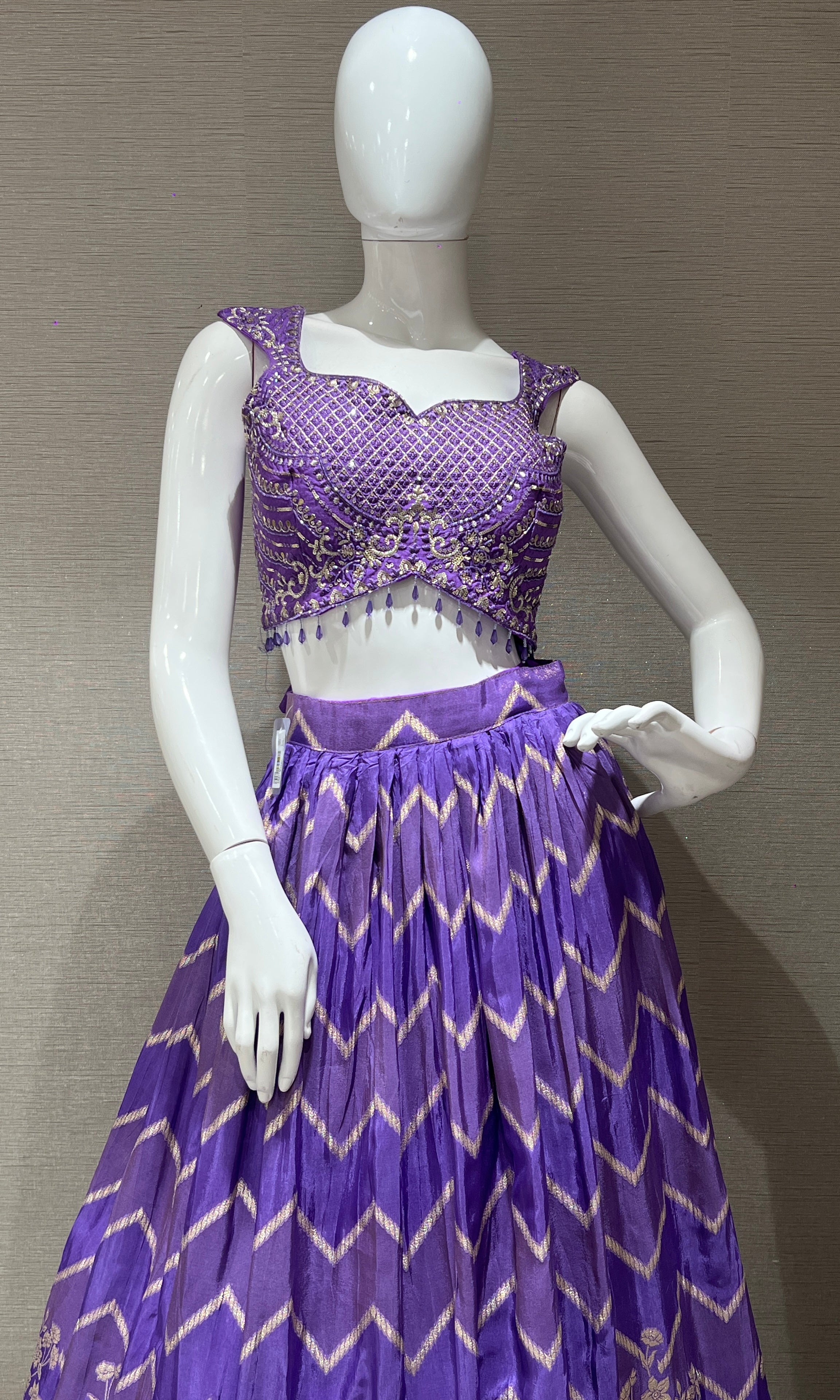Purple Lehenga