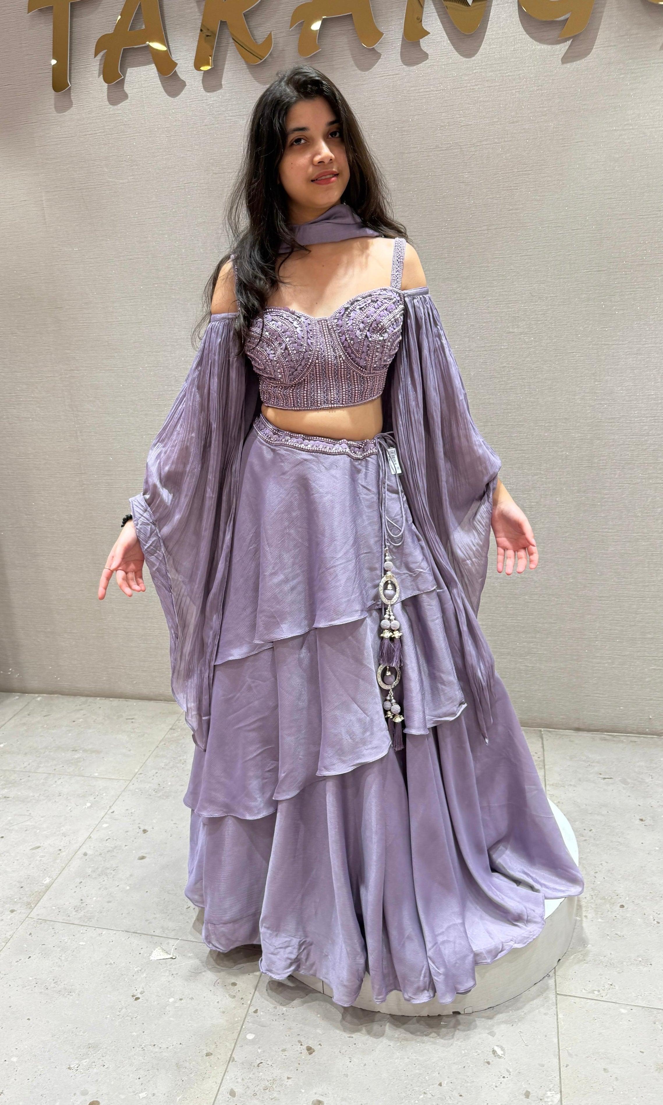 Lilac Lehenga