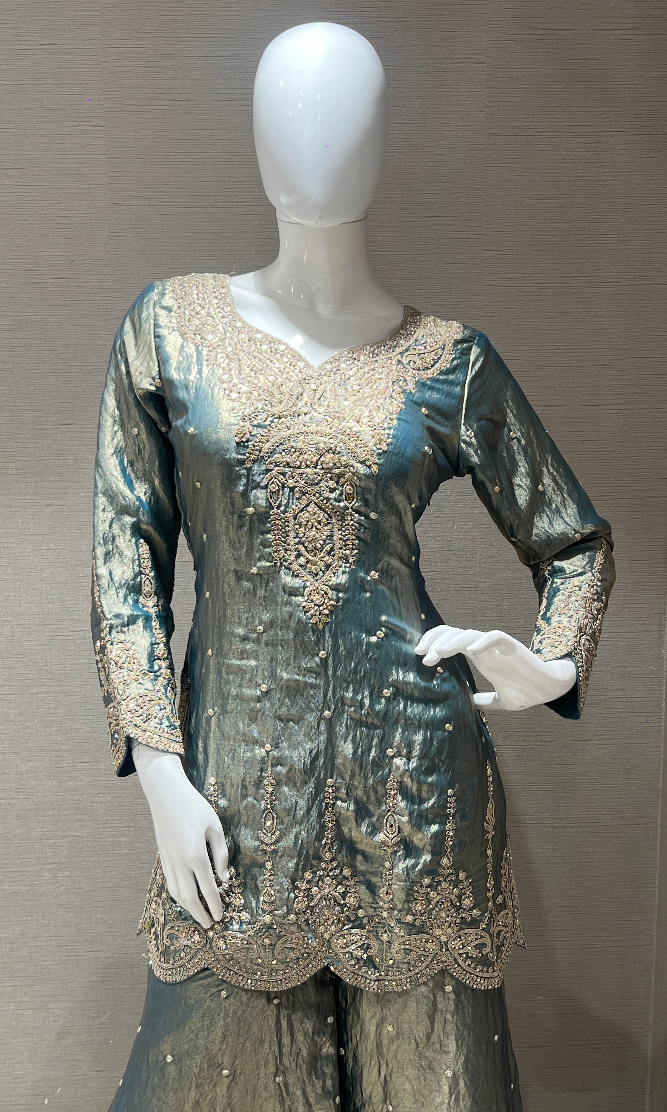 Sea blue palazzo