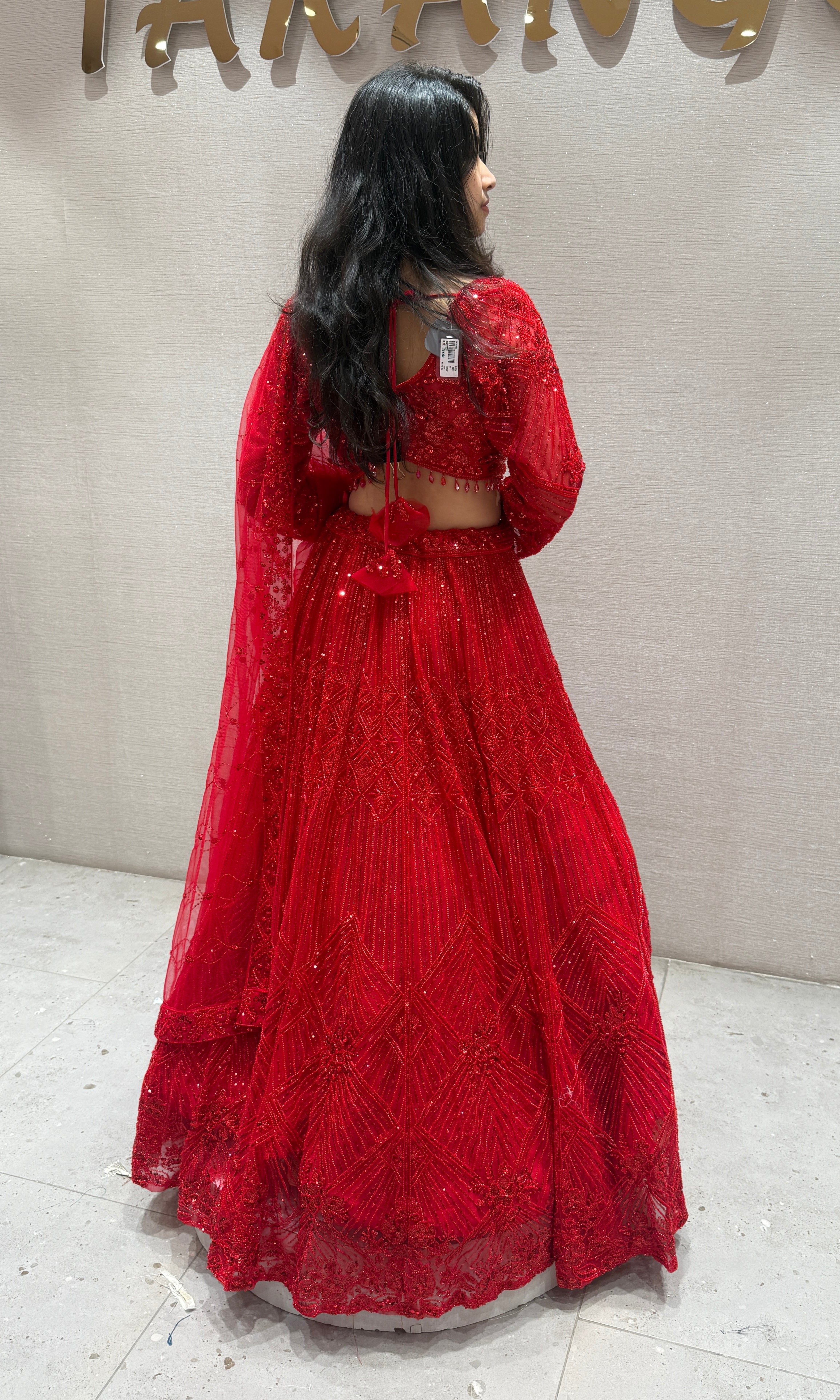 Red Lehenga