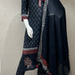 Black kurta set