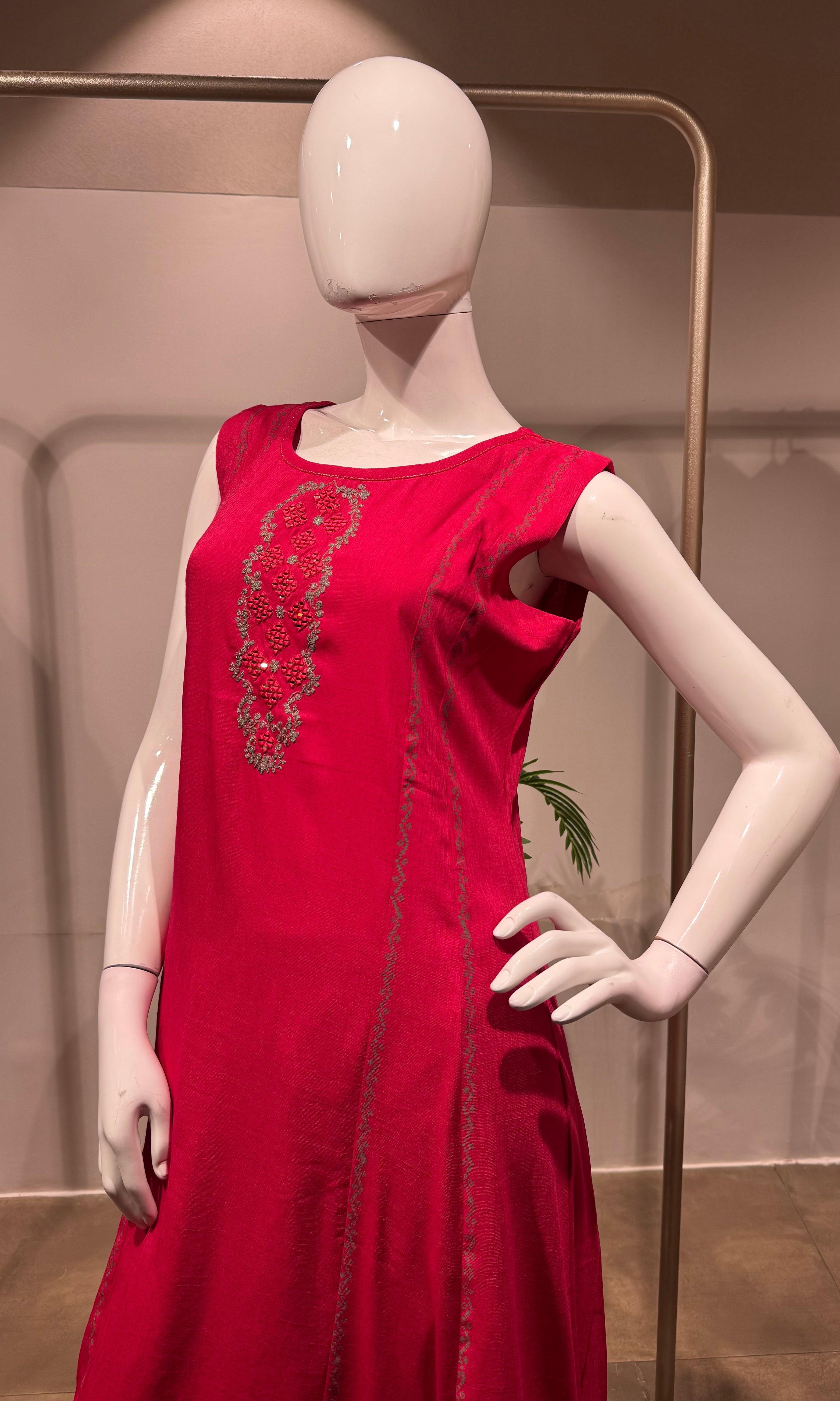 Rani ethnic kurti with bottom