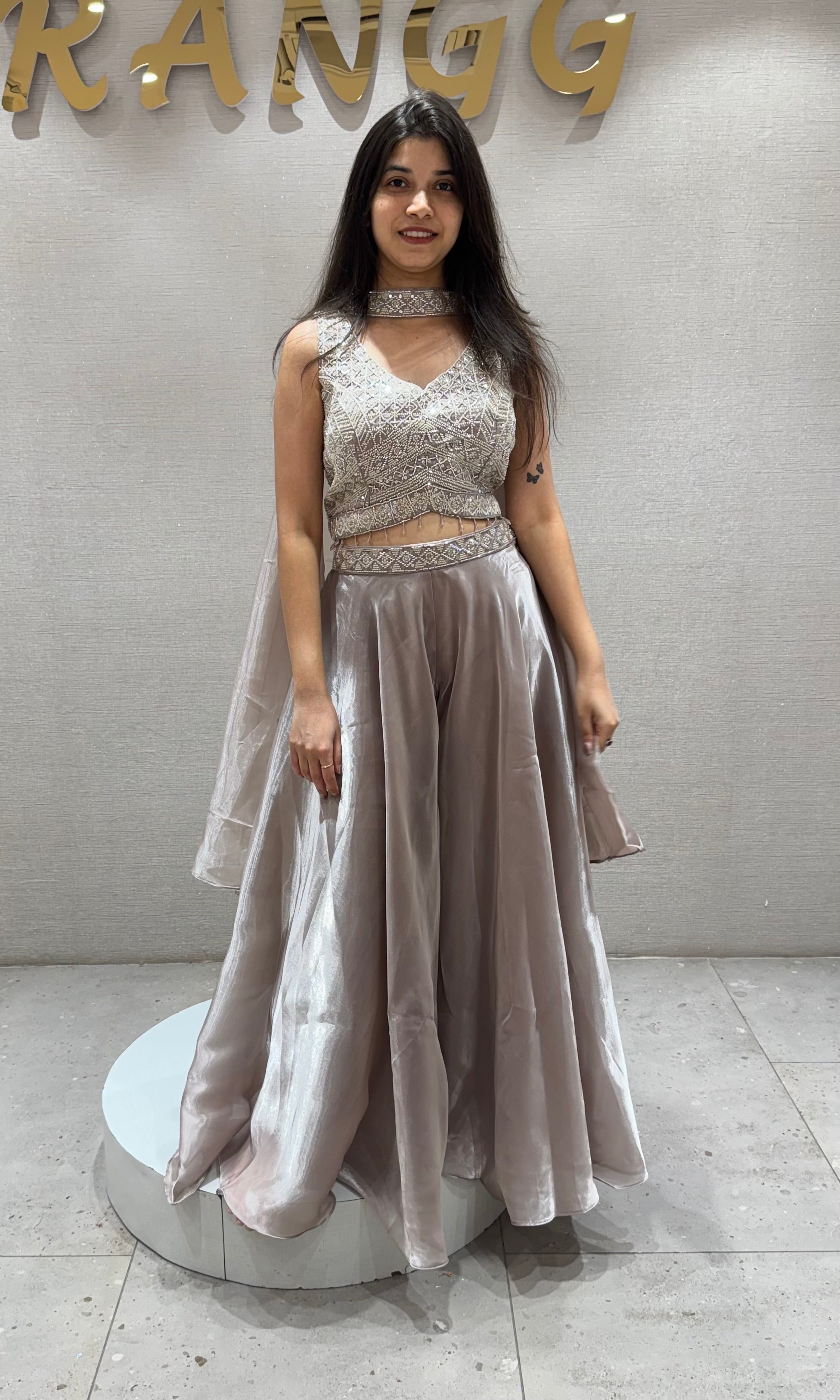 LILAC Embellished Palazzo SeT