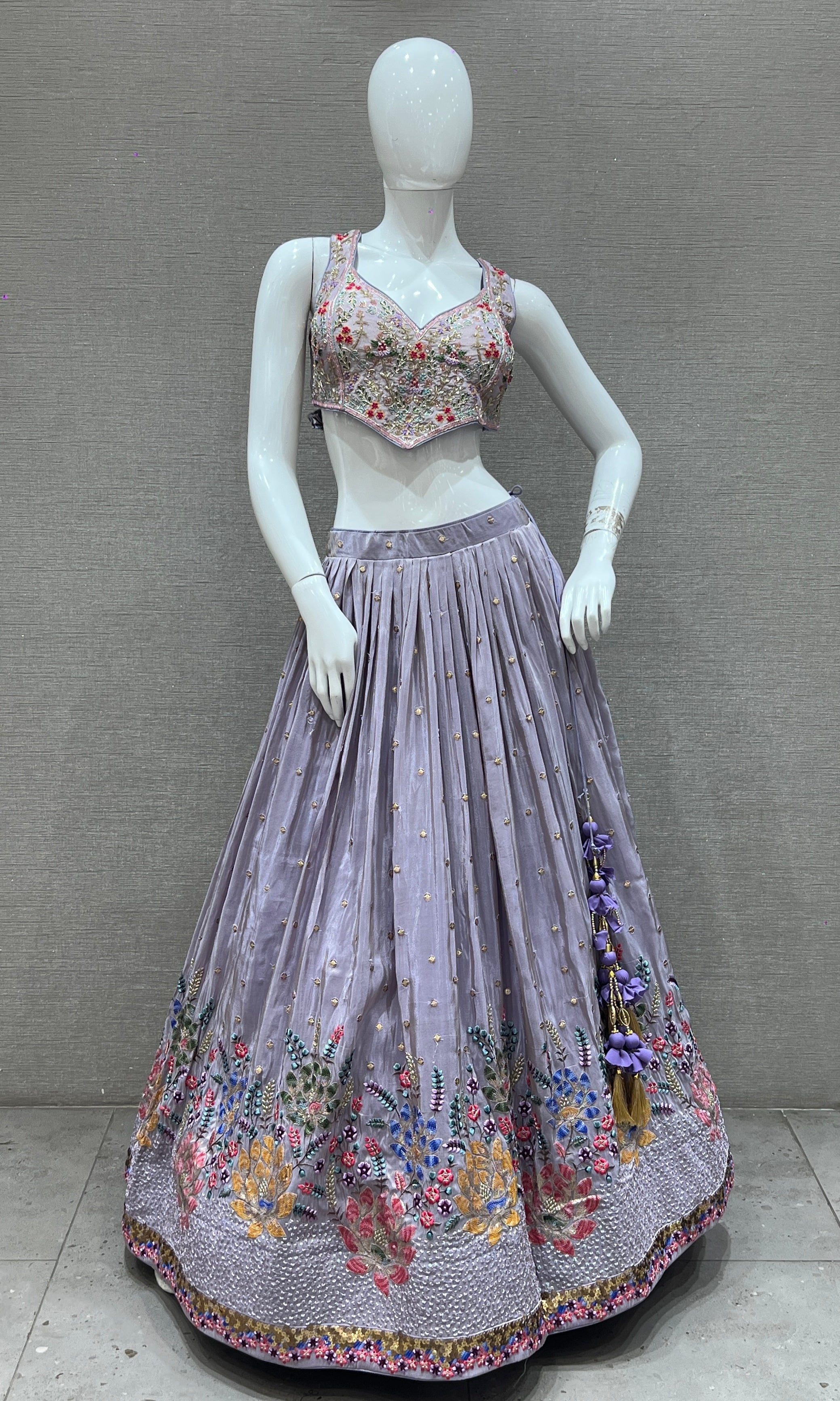 Light purple Lehenga