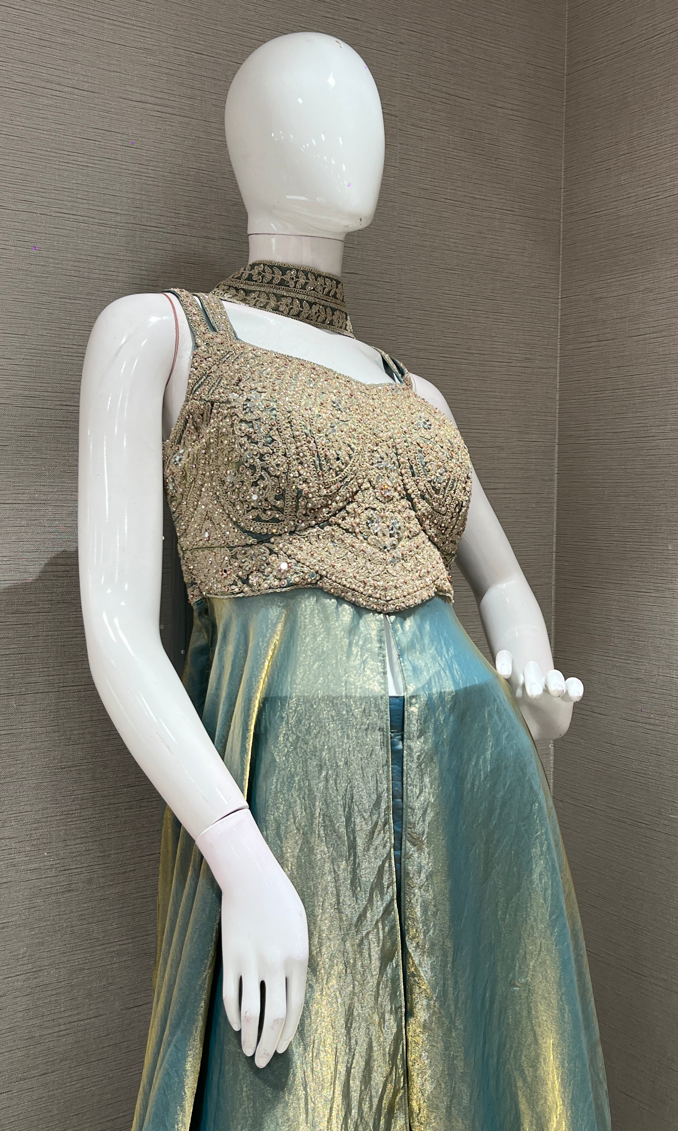 RAMA EMBROIDERED ANARKALI DRESS