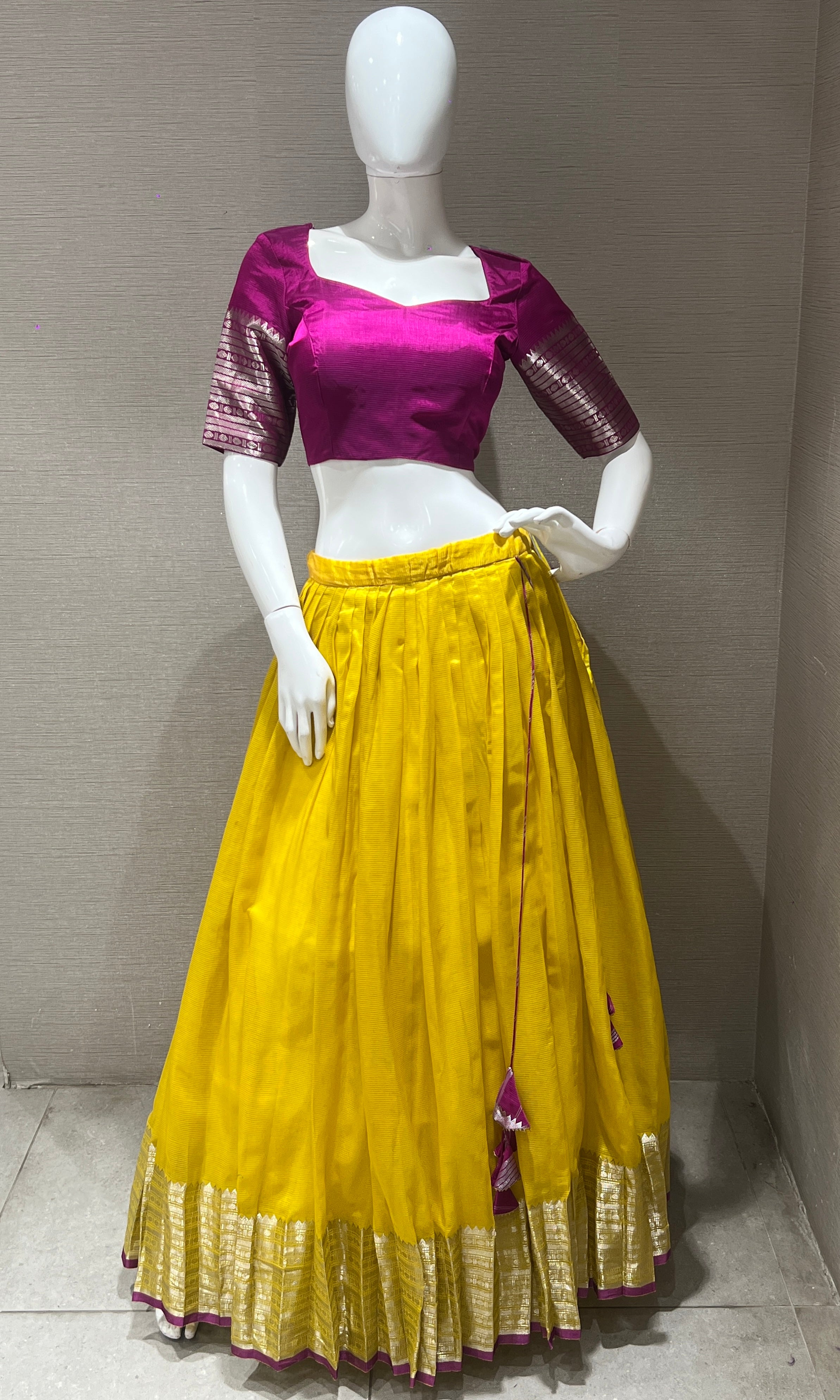 Yellow Lehenga