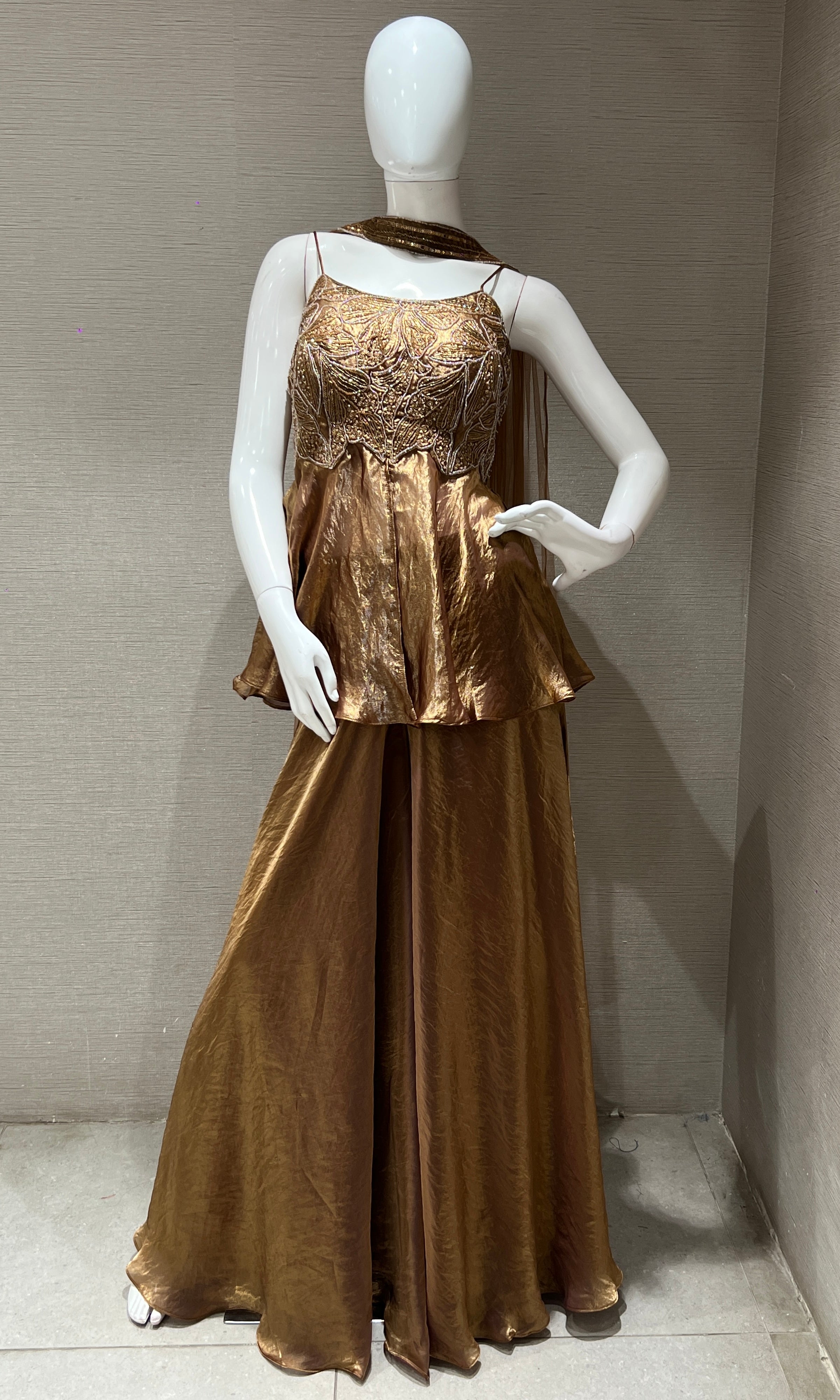 Copper palazzo
