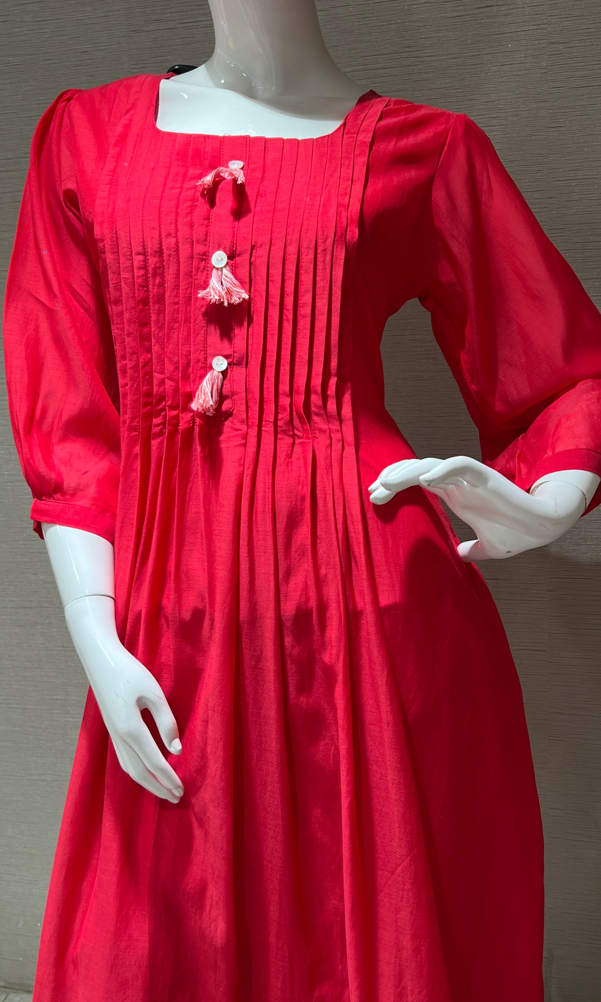 Rani pink Anarkali