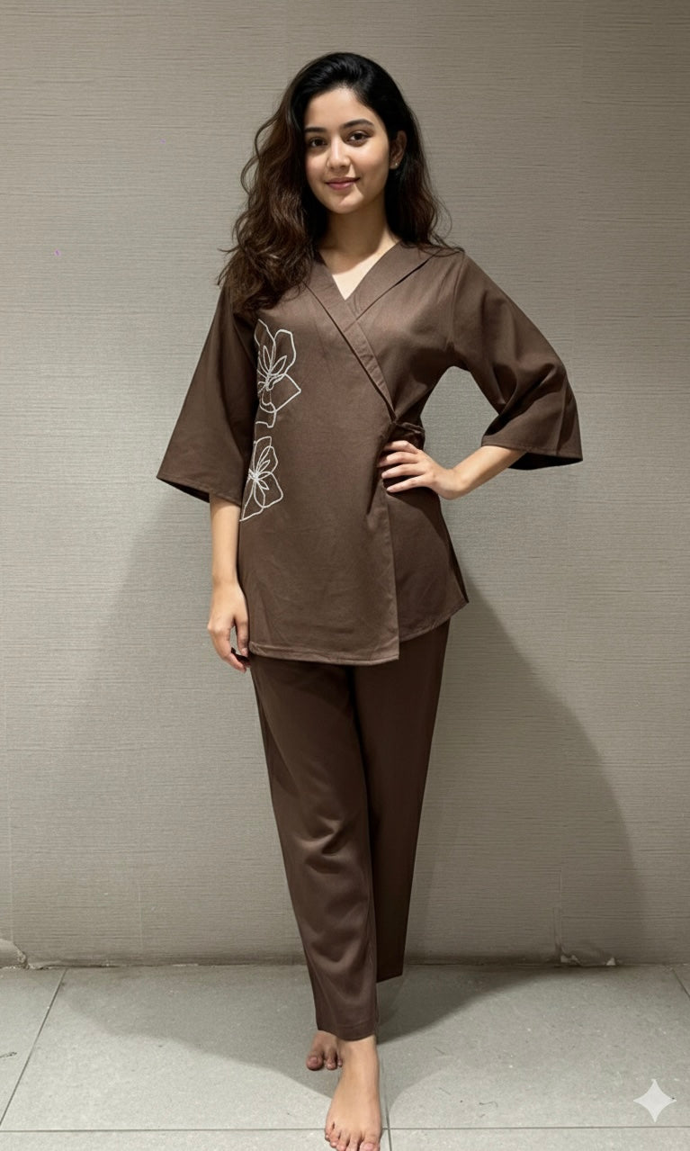 Brown CORD SET