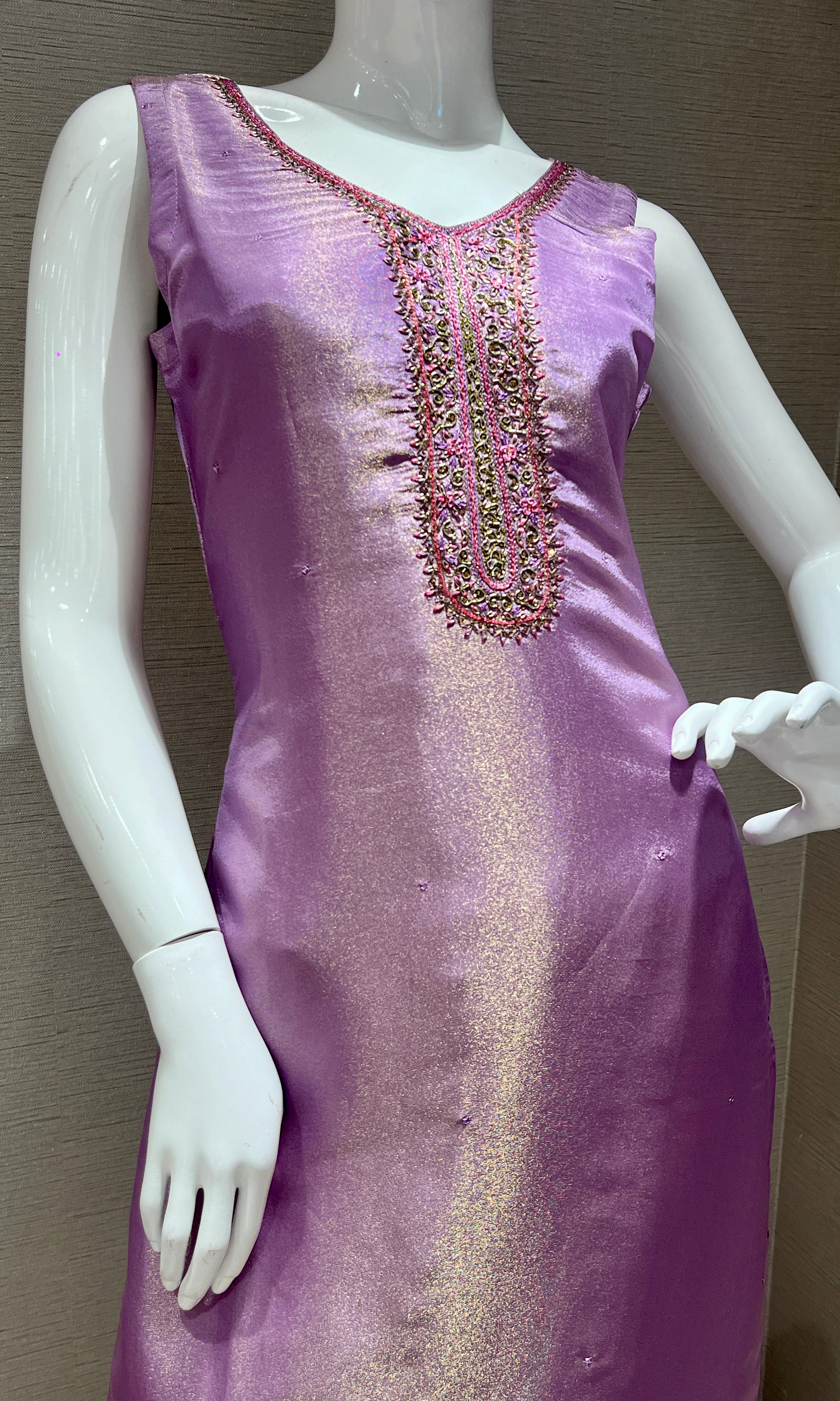 Light purple kurta set