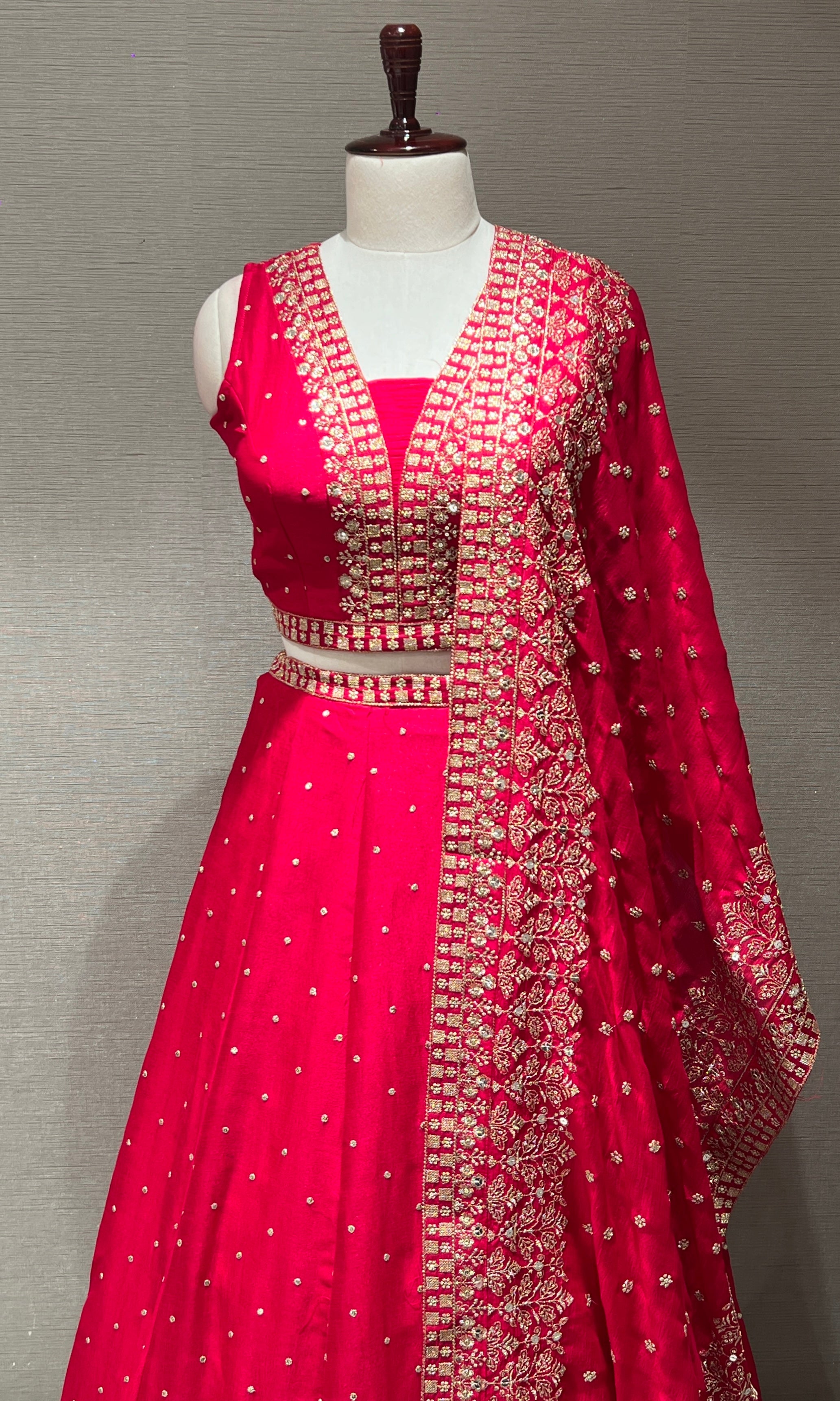 Pink Lehenga