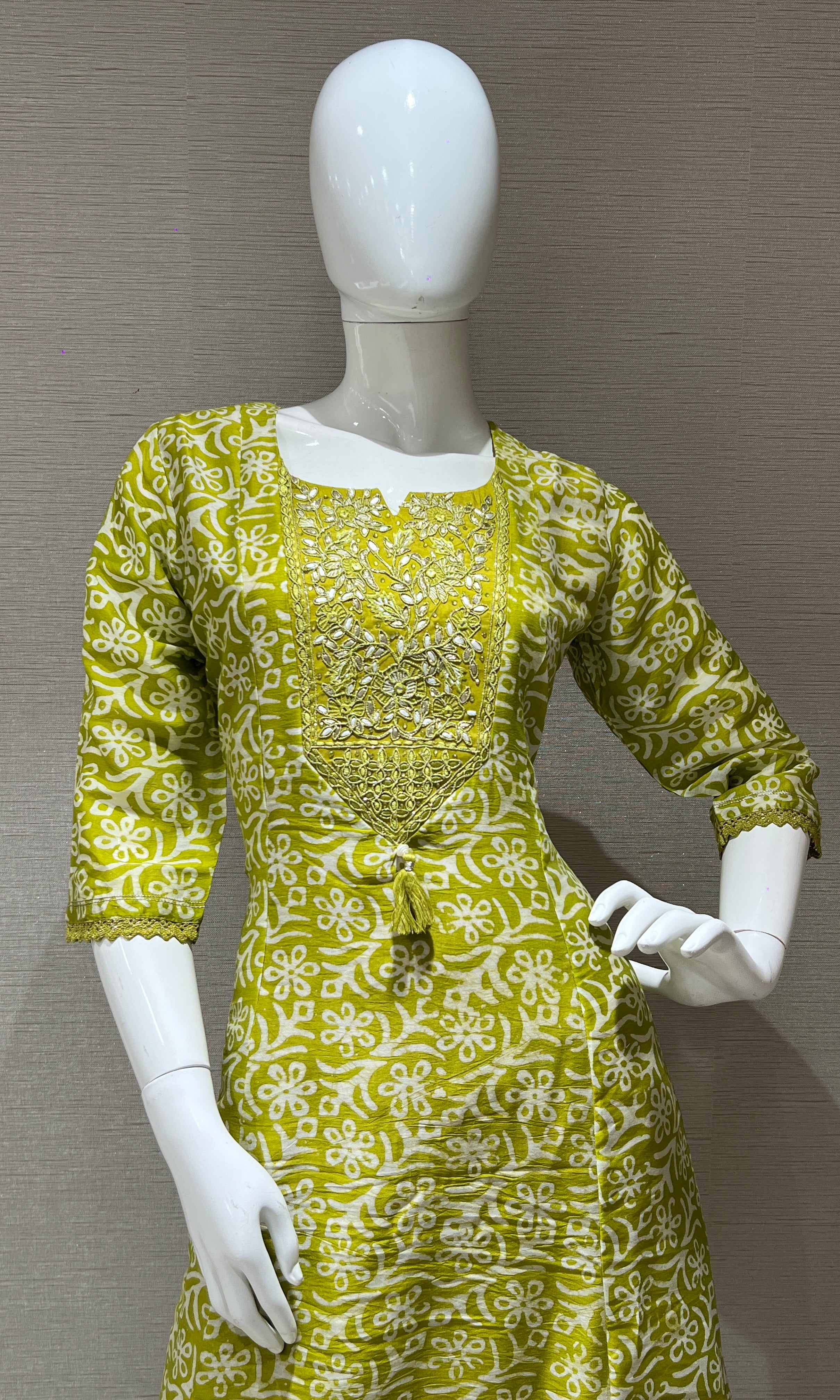 Green Anarkali