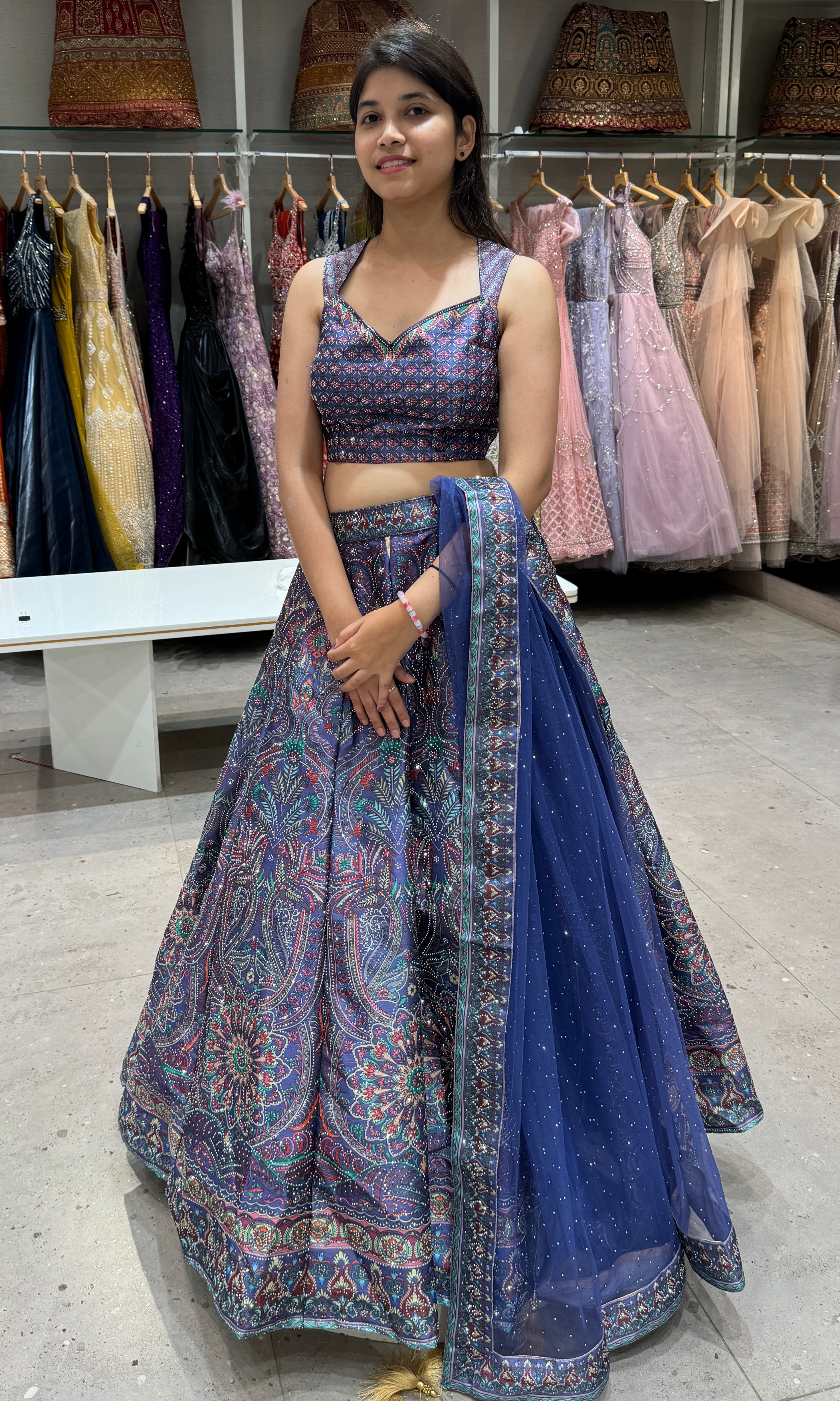 Purple Lehenga