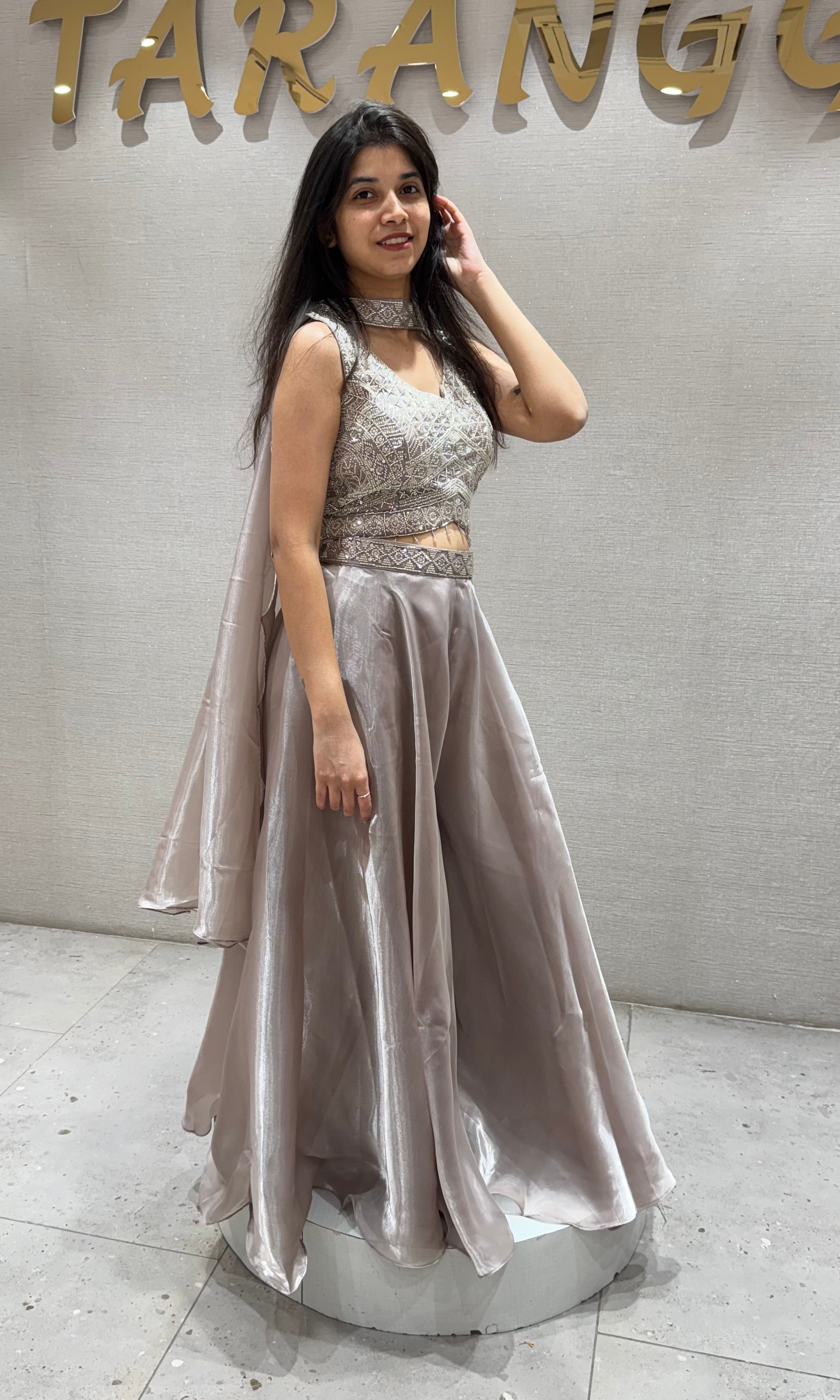 LILAC Embellished Palazzo SeT