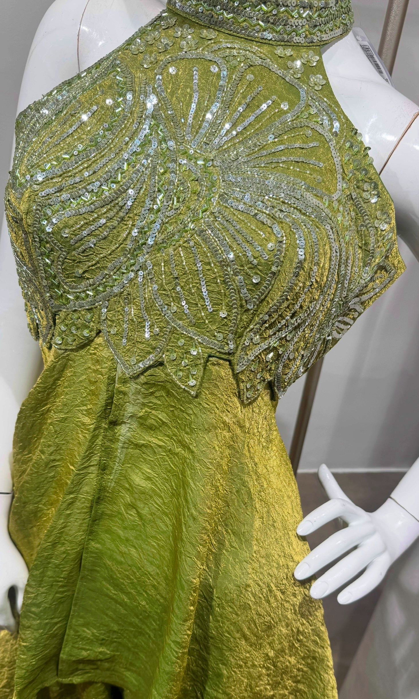 Mehendi Green Embroidered PALAZZO SET