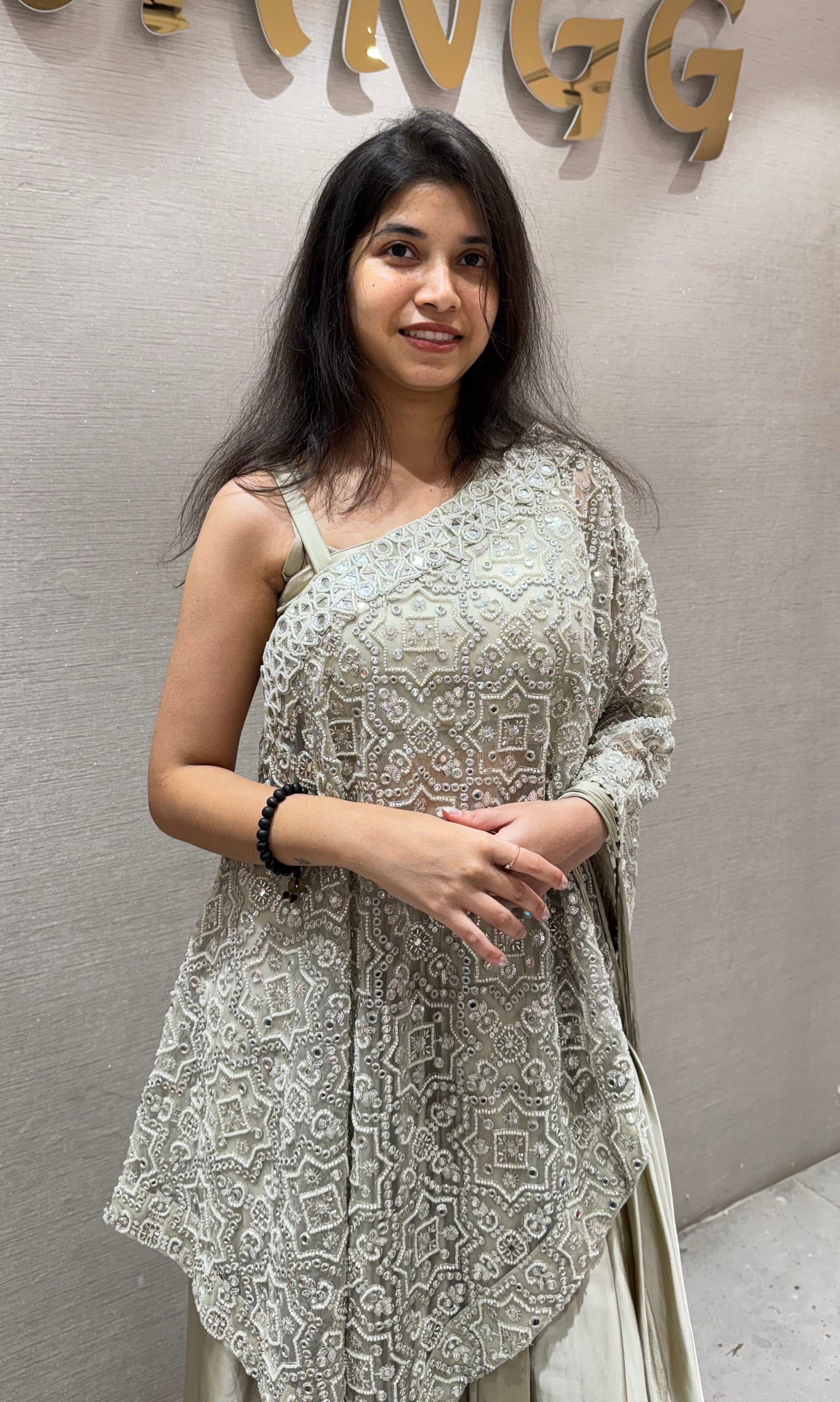 Chikoo EMBROIDERED PALAZZO SET