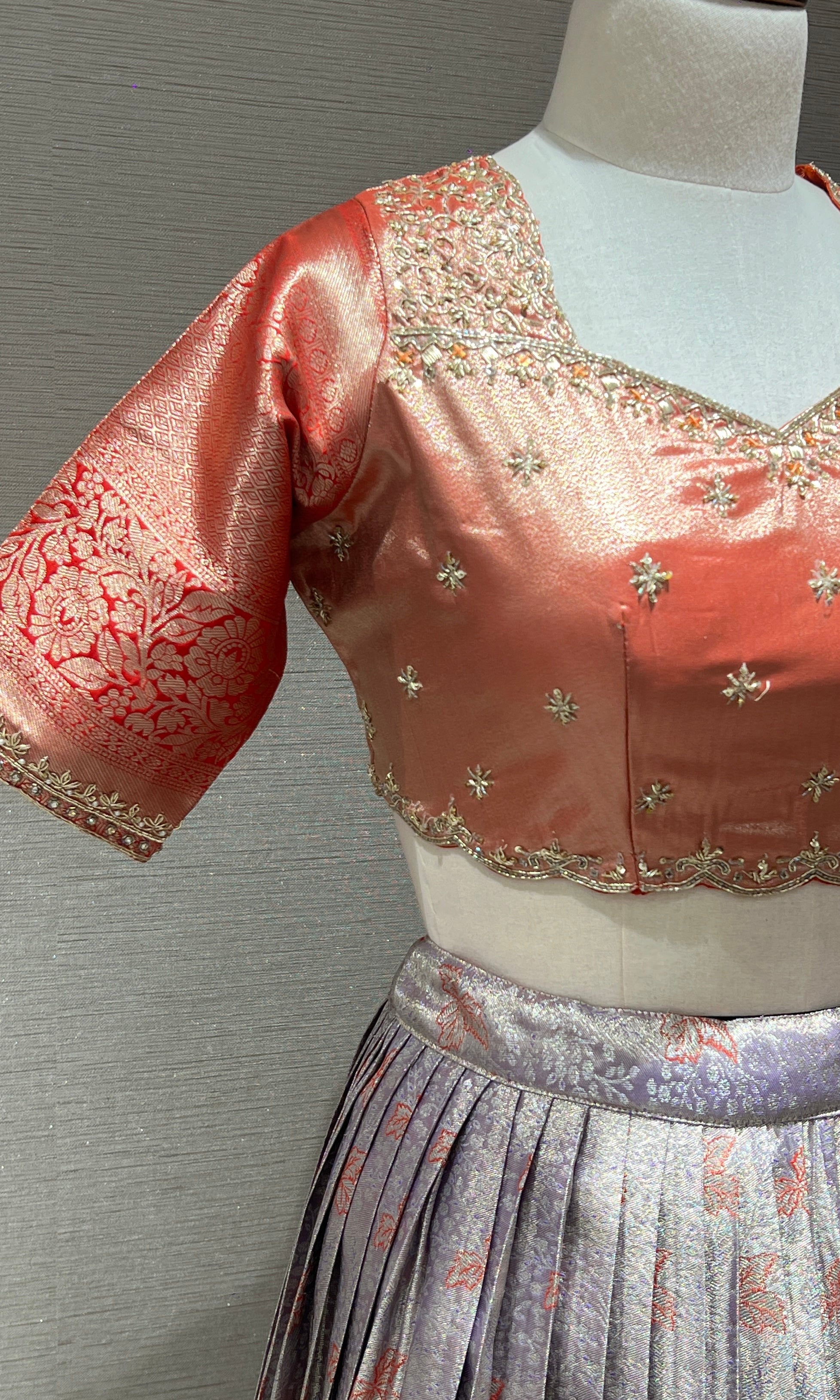 Light purple Lehenga