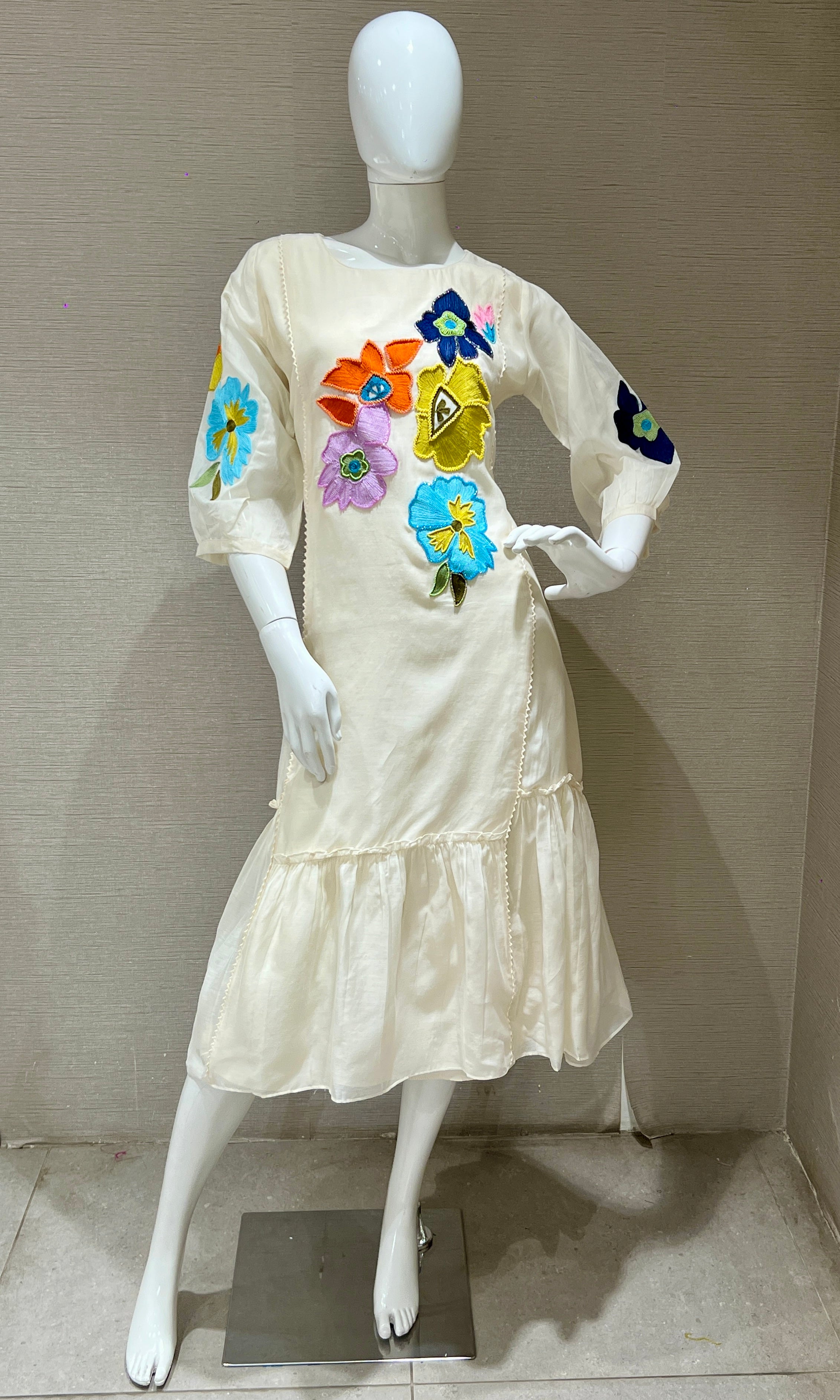 Cream frock